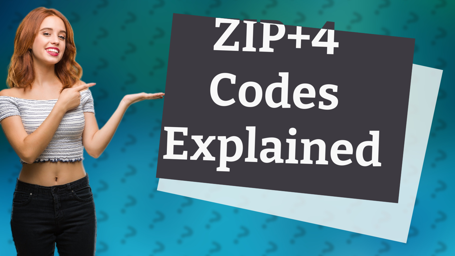 ZIP+4 Codes Explained