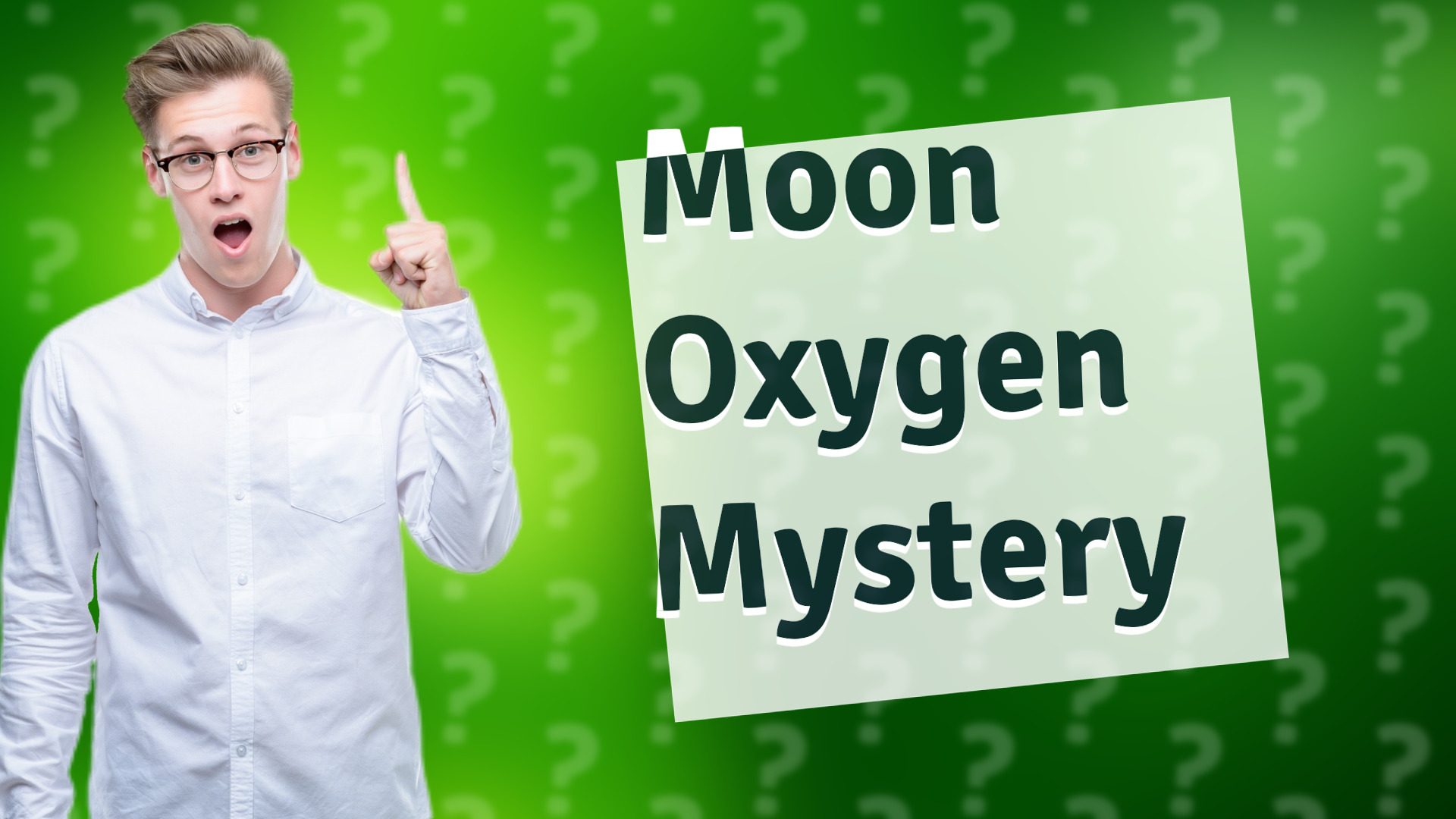 Moon Oxygen Mystery