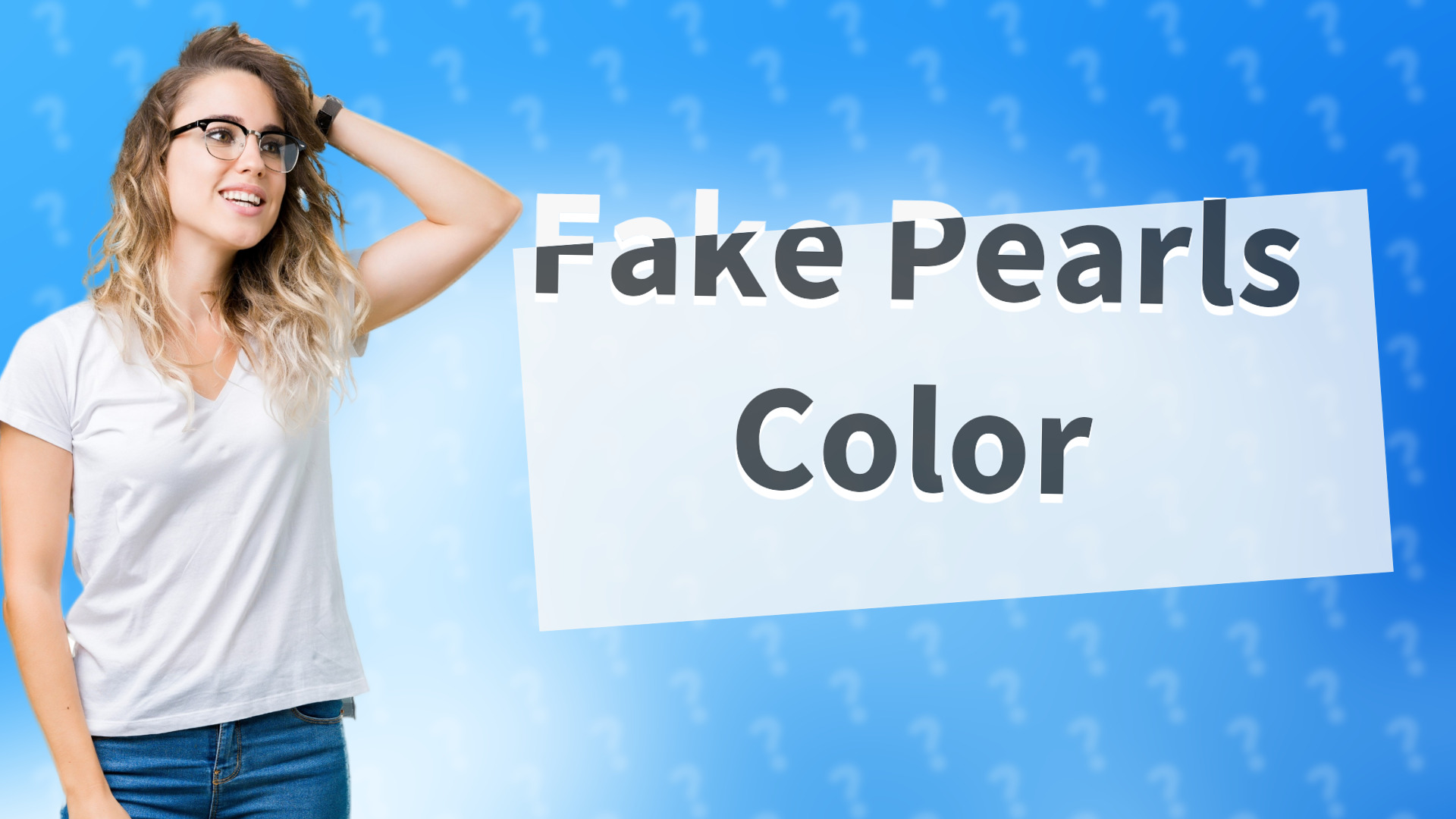 Fake Pearls Color