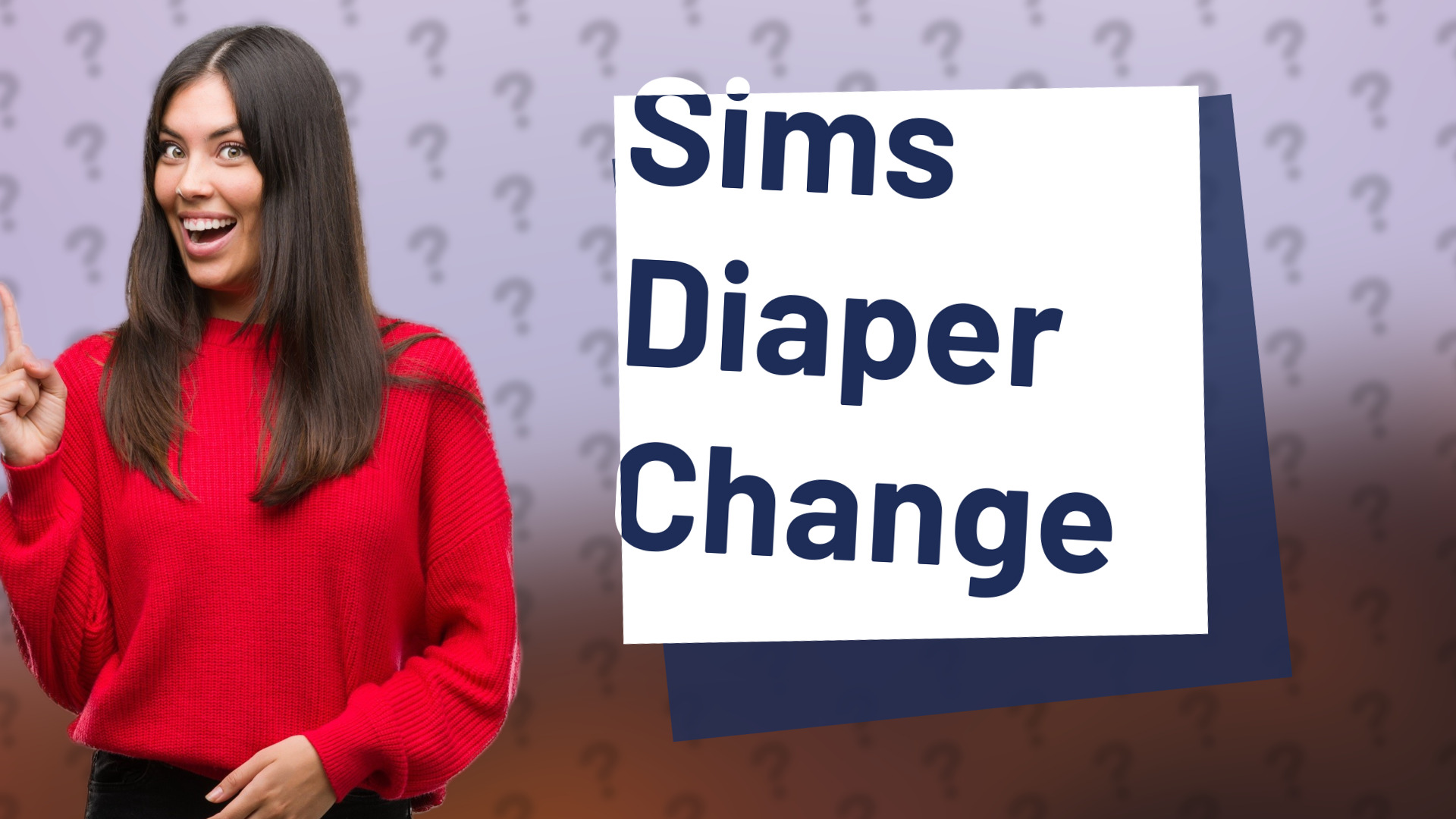 Sims Diaper Change