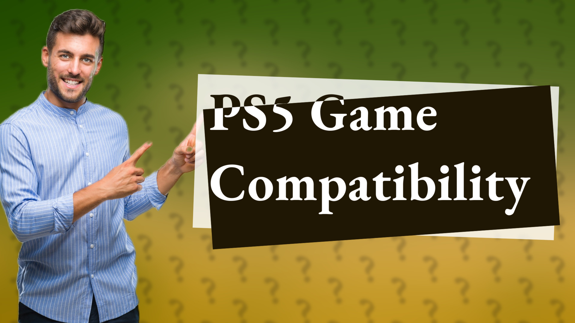 PS5 Game Compatibility