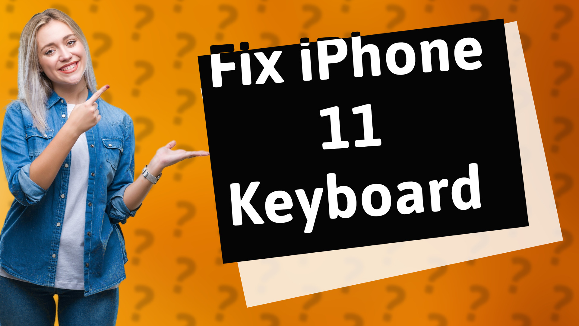 Fix iPhone 11 Keyboard