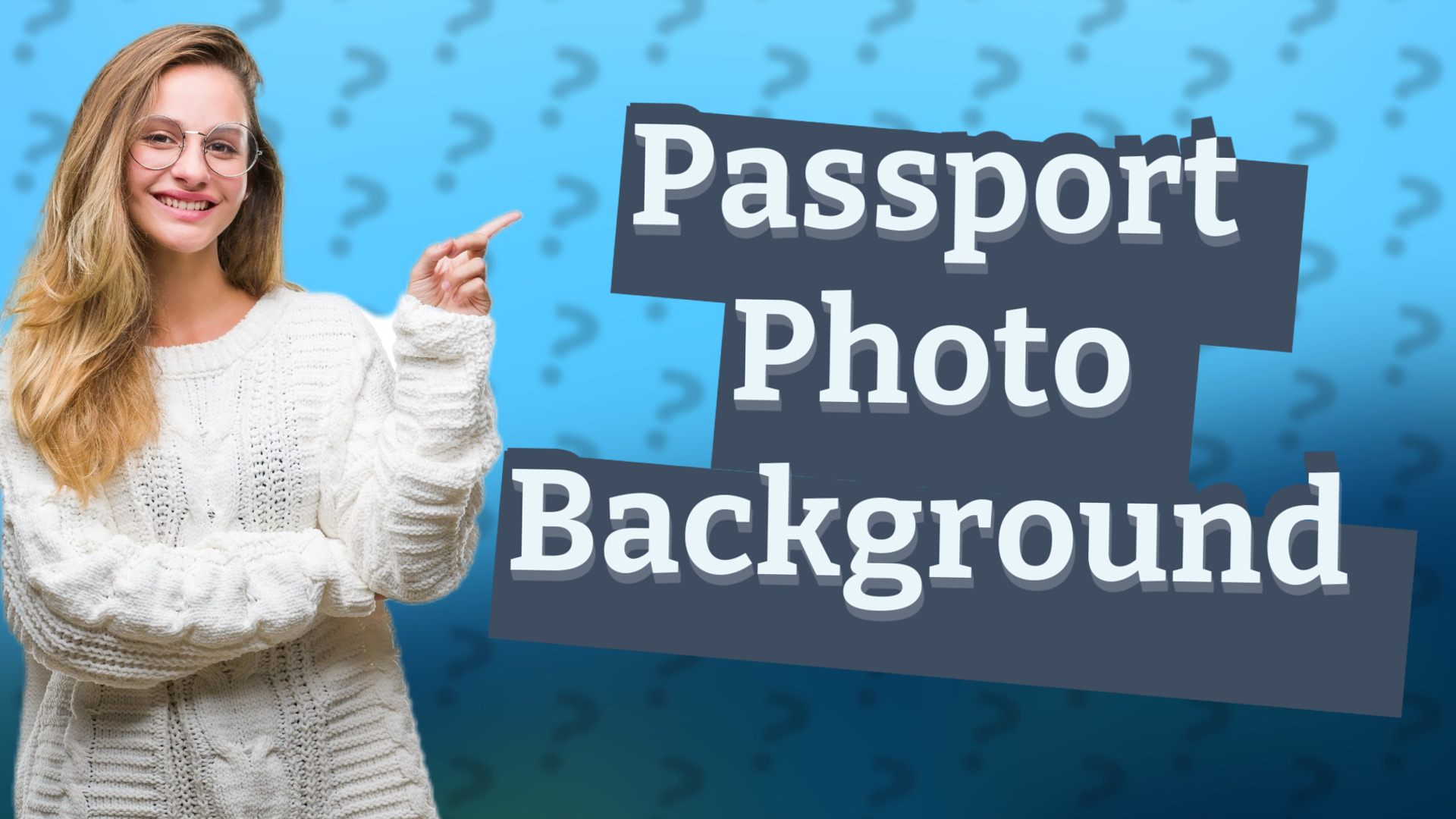 Passport Photo Background