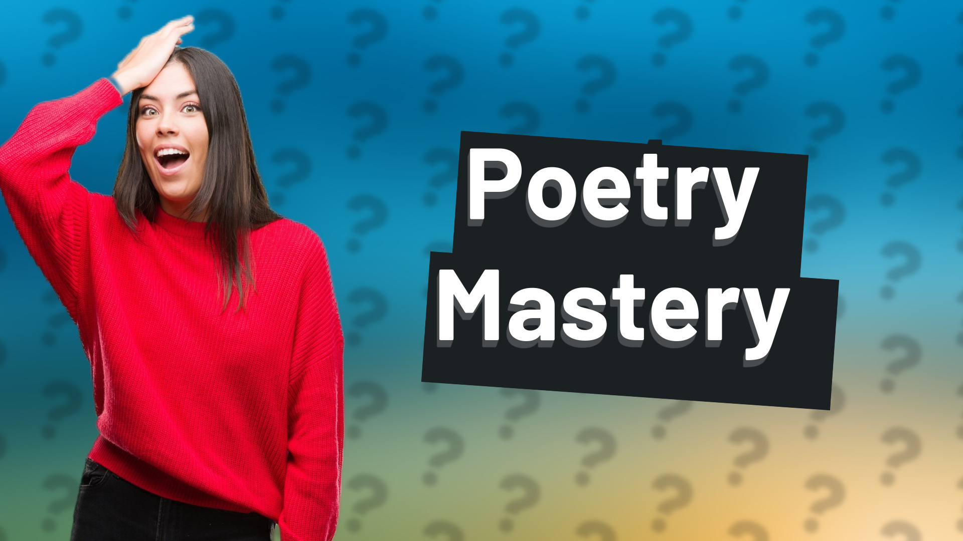 Poetry Mastery