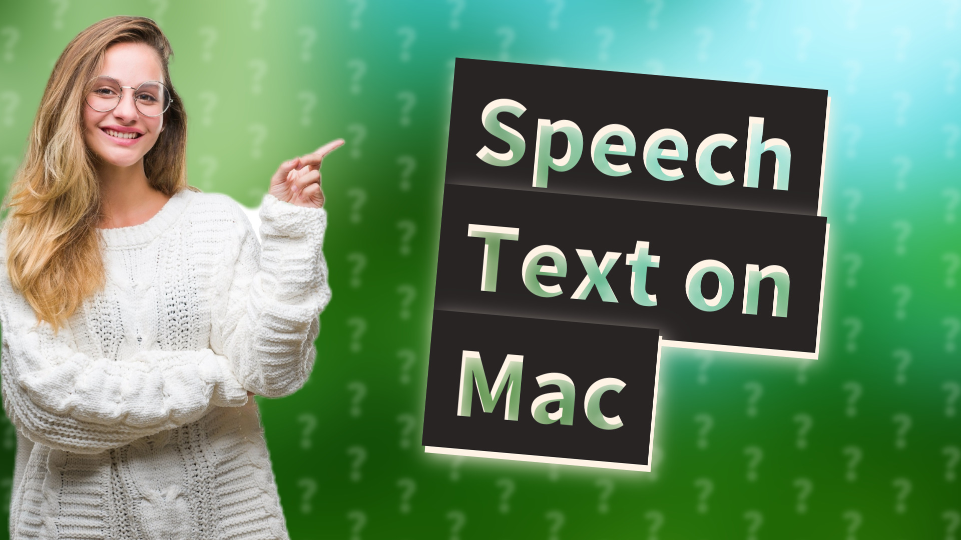 Speech Text on Mac