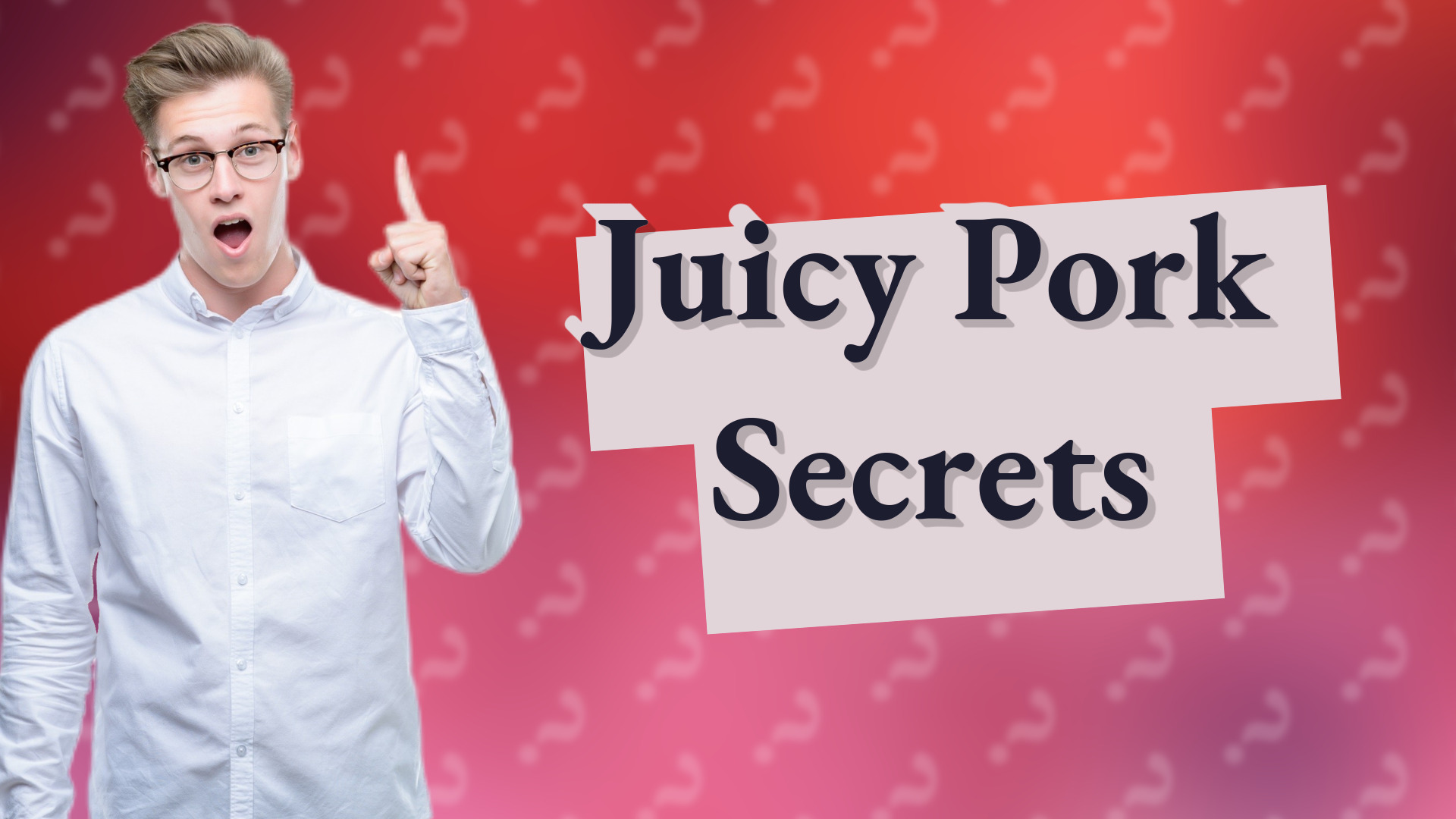 Juicy Pork Secrets