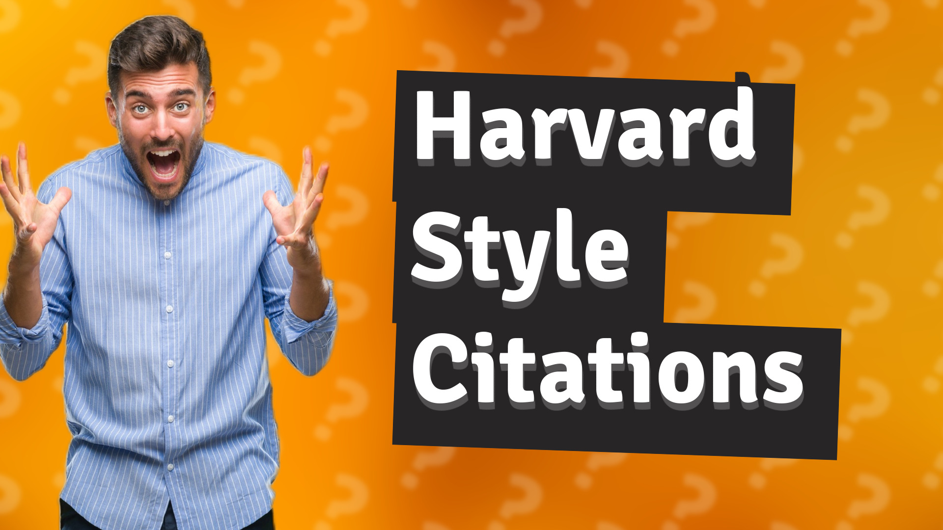 Harvard Style Citations