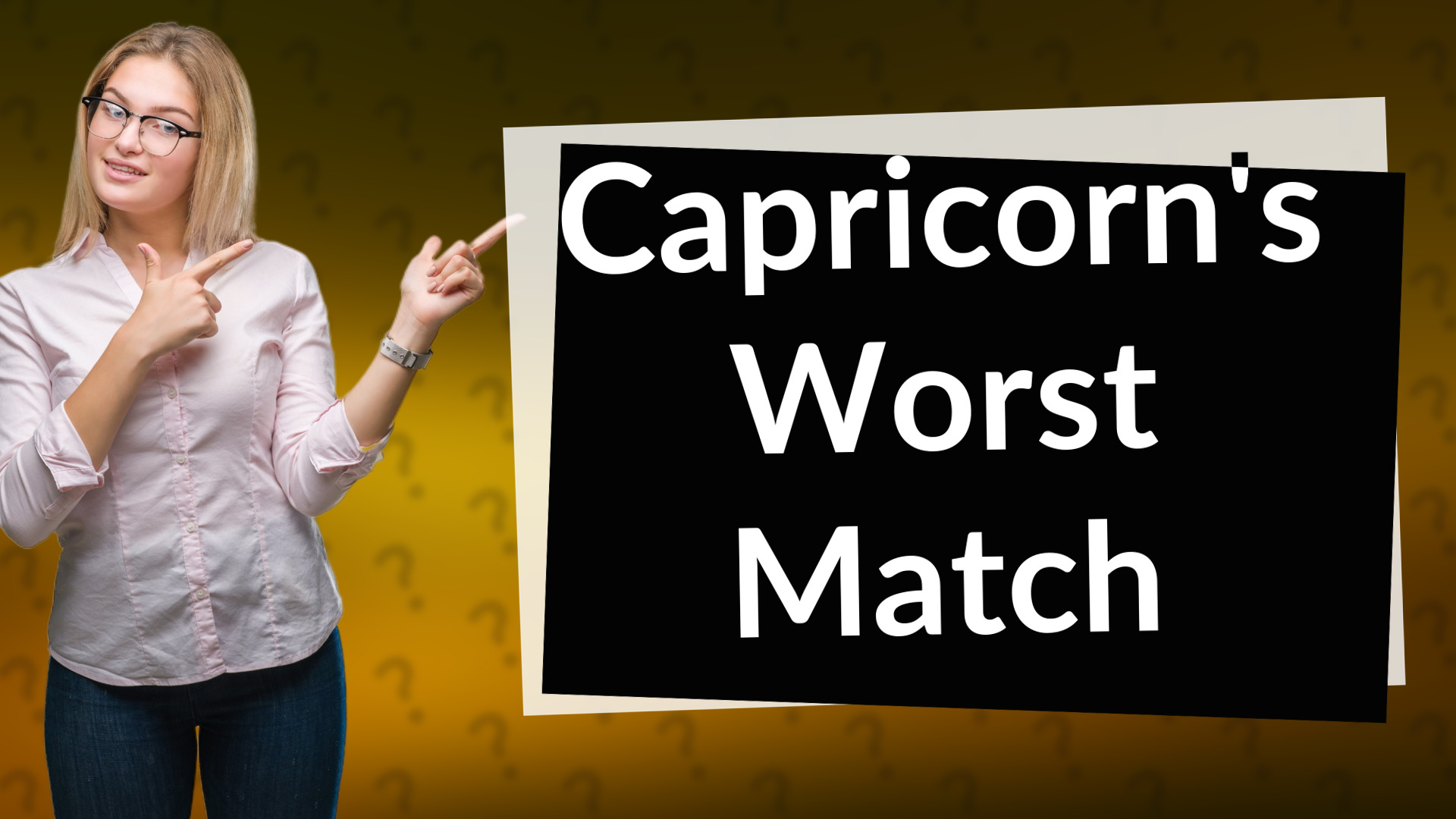 Capricorn's Worst Match