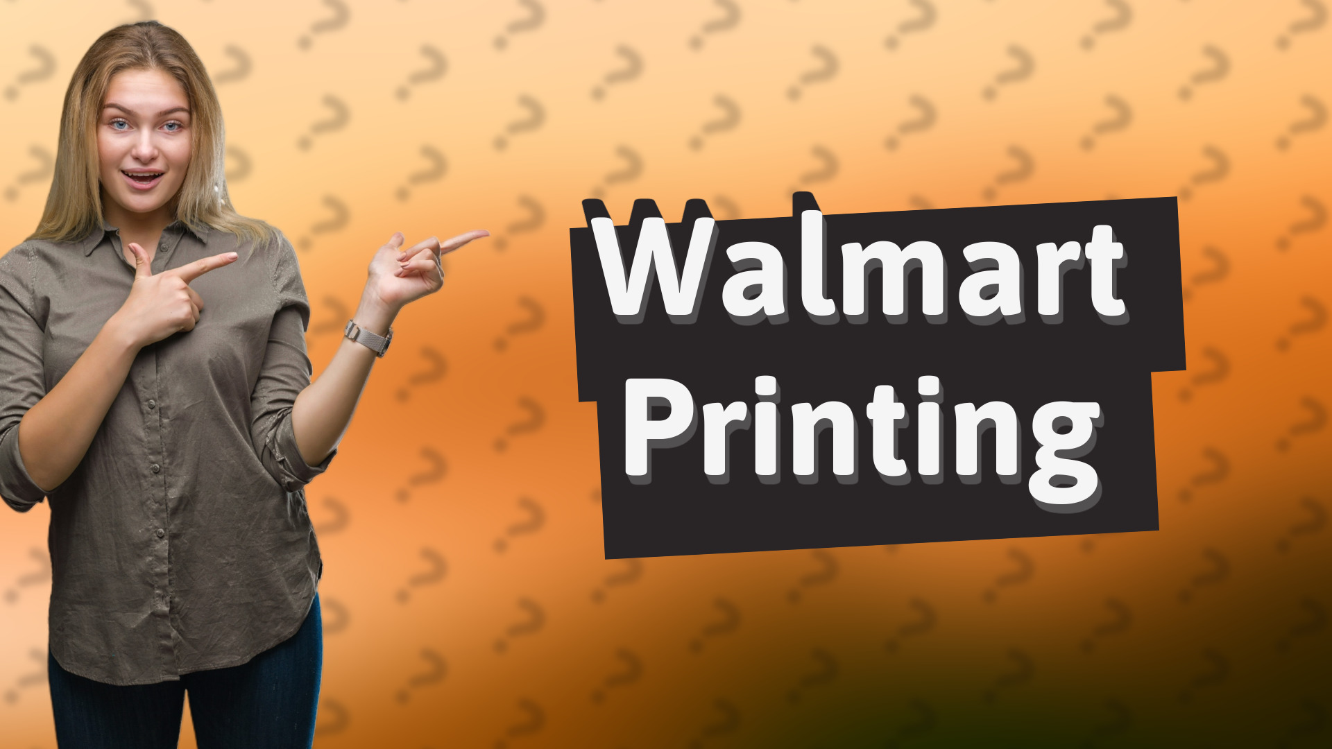 Walmart Printing