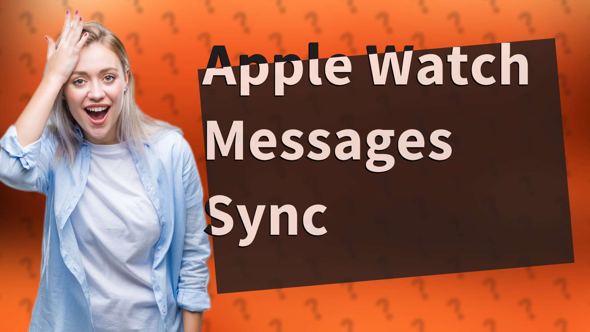 Apple Watch Messages Sync
