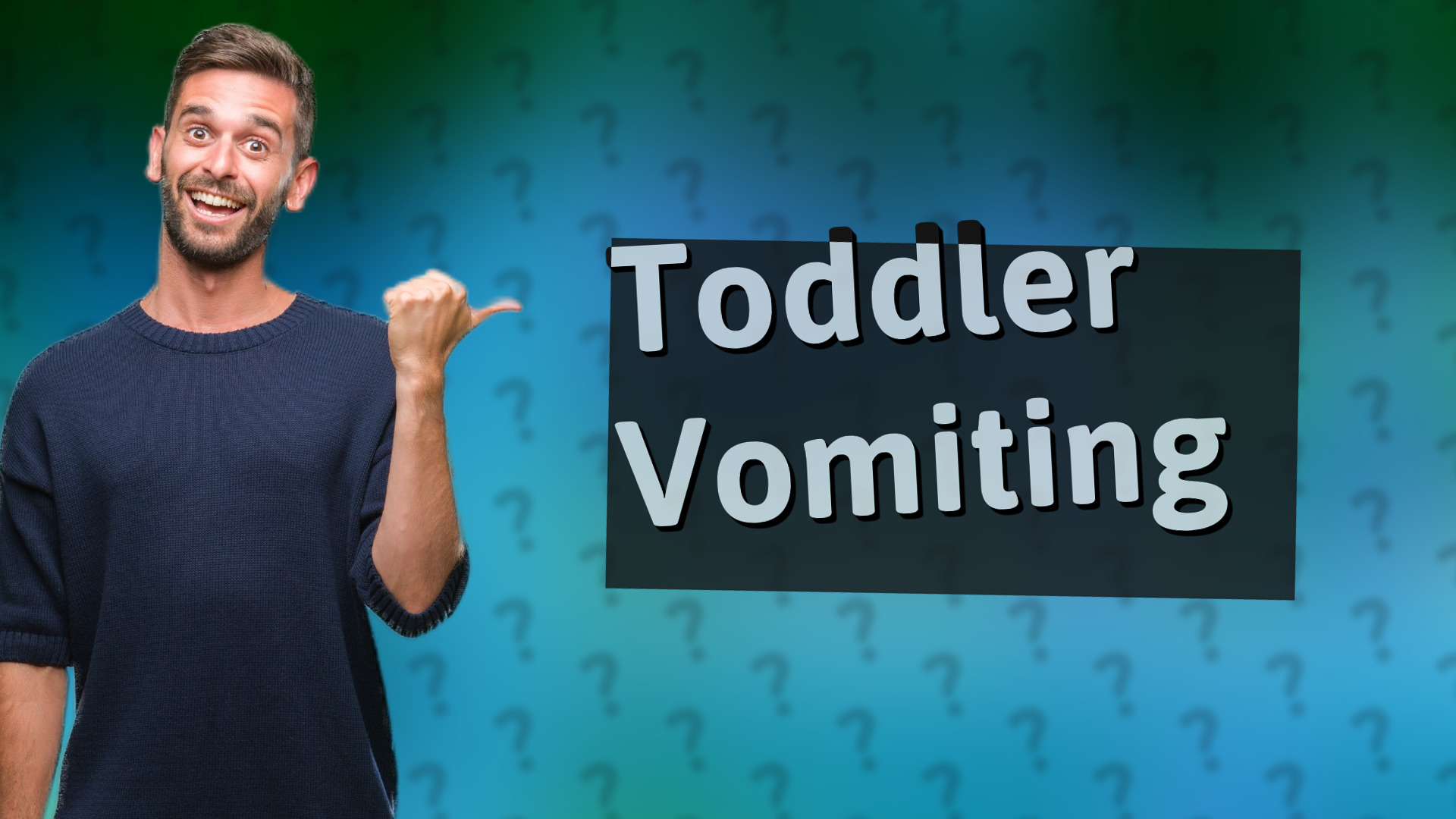 Toddler Vomiting