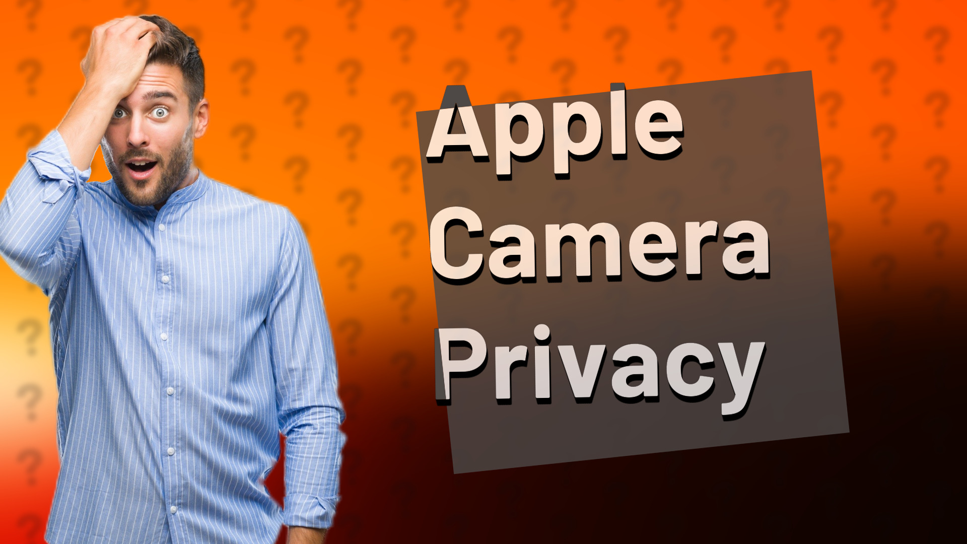 Apple Camera Privacy