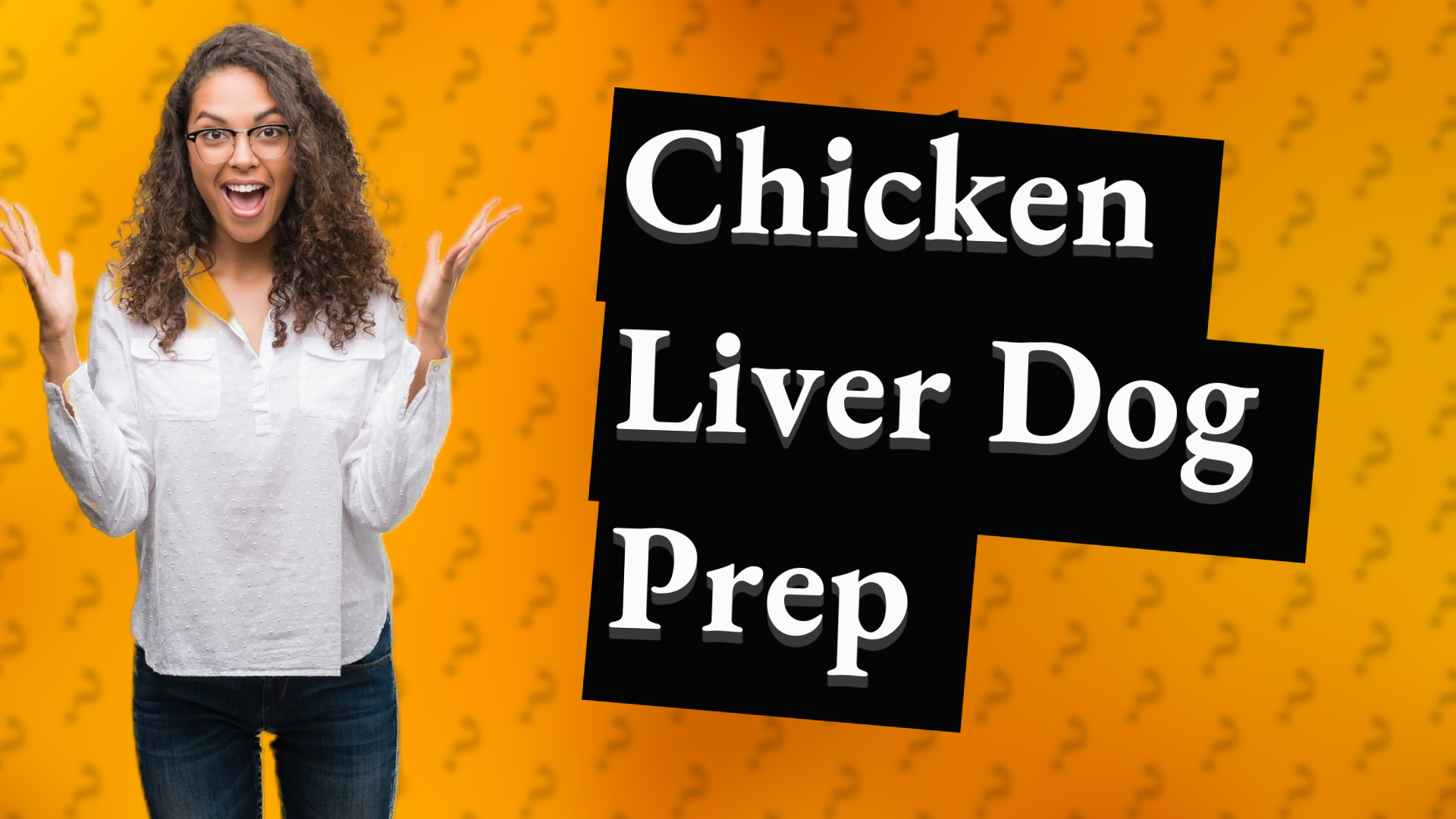 Chicken Liver Dog Prep