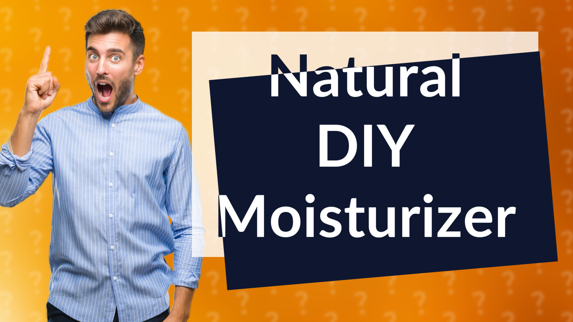 Natural DIY Moisturizer