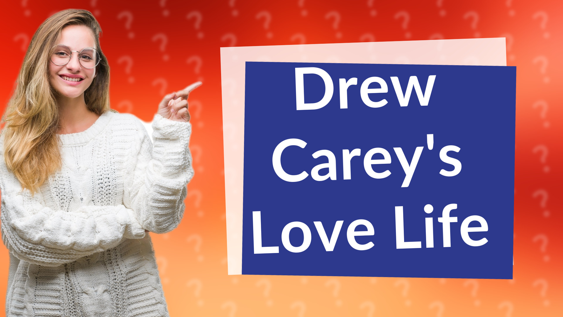 Drew Carey's Love Life