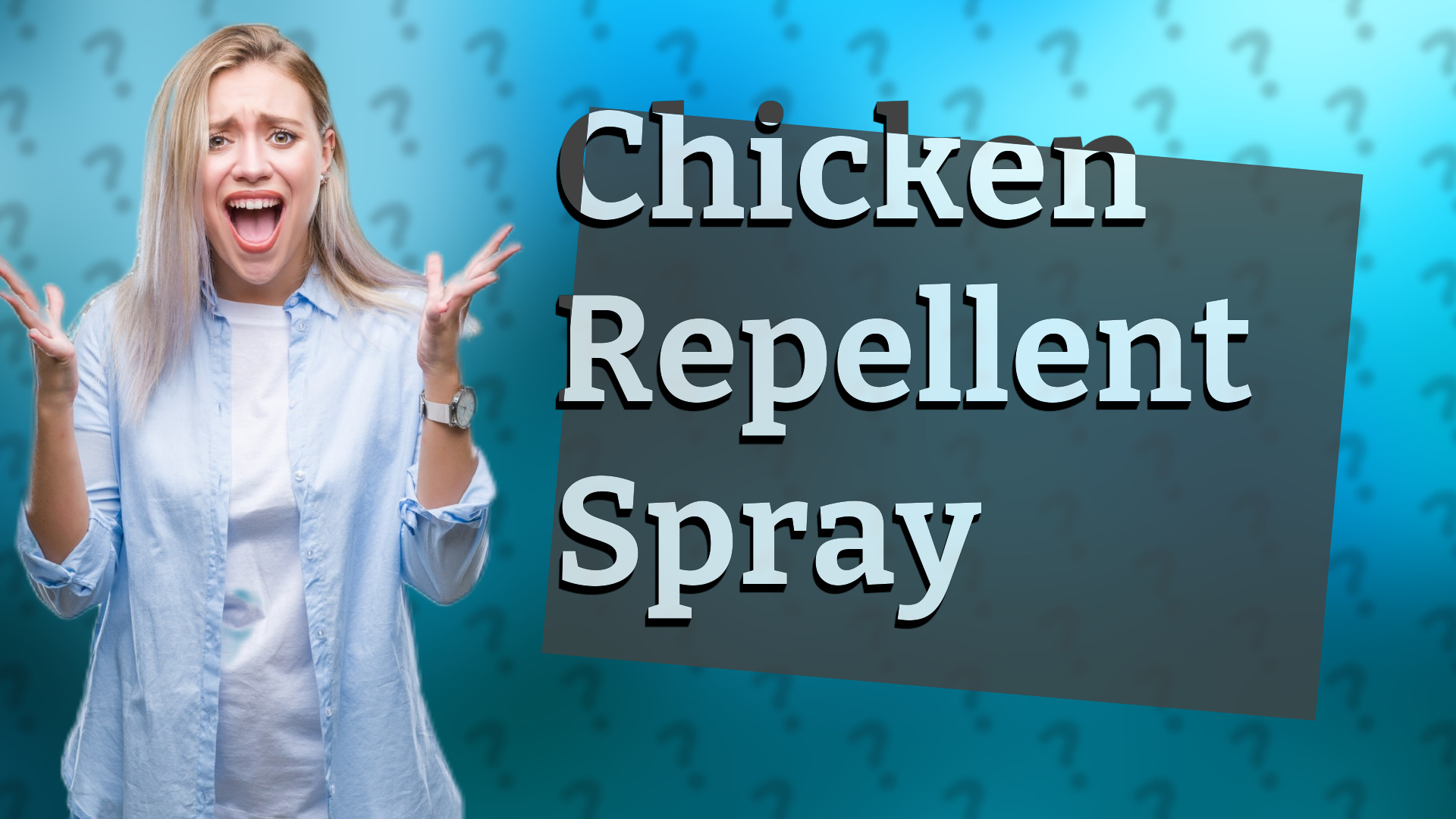 Chicken Repellent Spray