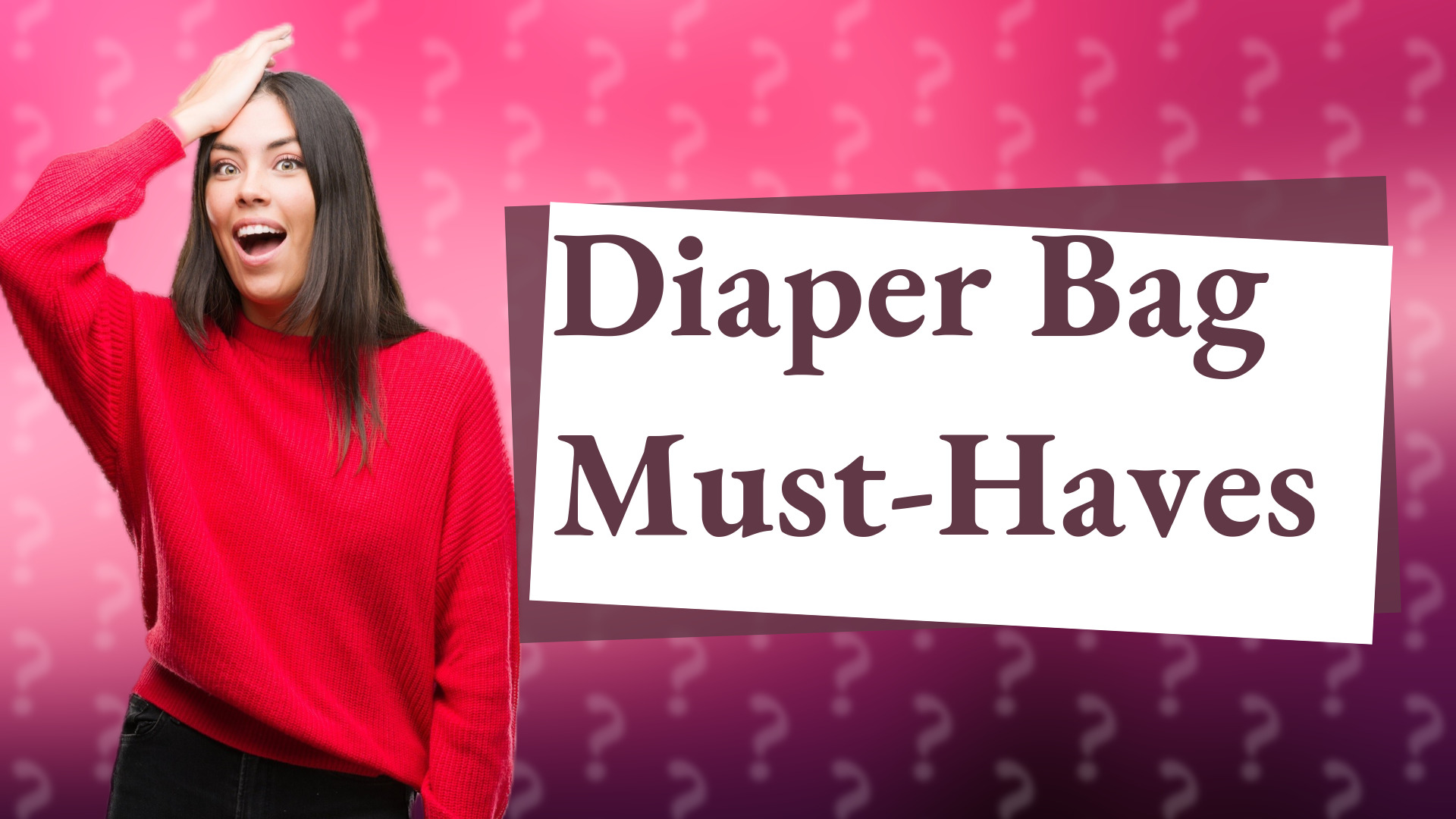 Diaper Bag Must-Haves