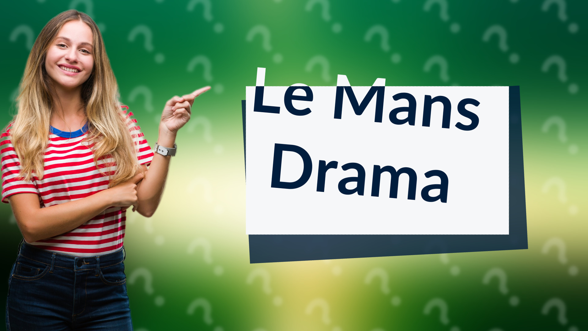 Le Mans Drama