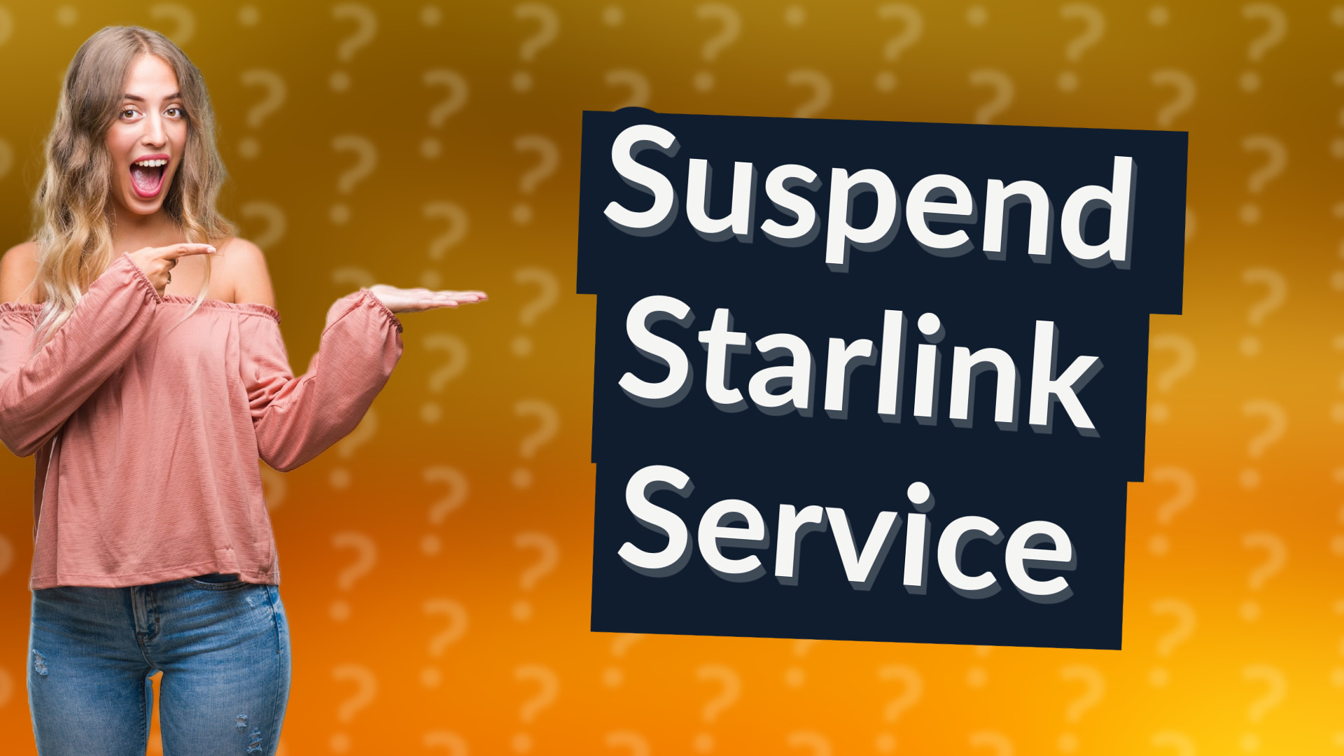 Suspend Starlink Service