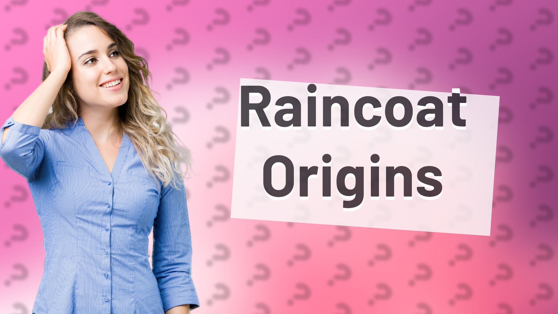 Raincoat Origins