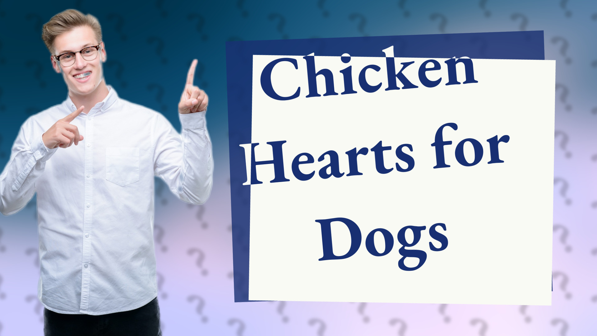 Chicken Hearts for Dogs