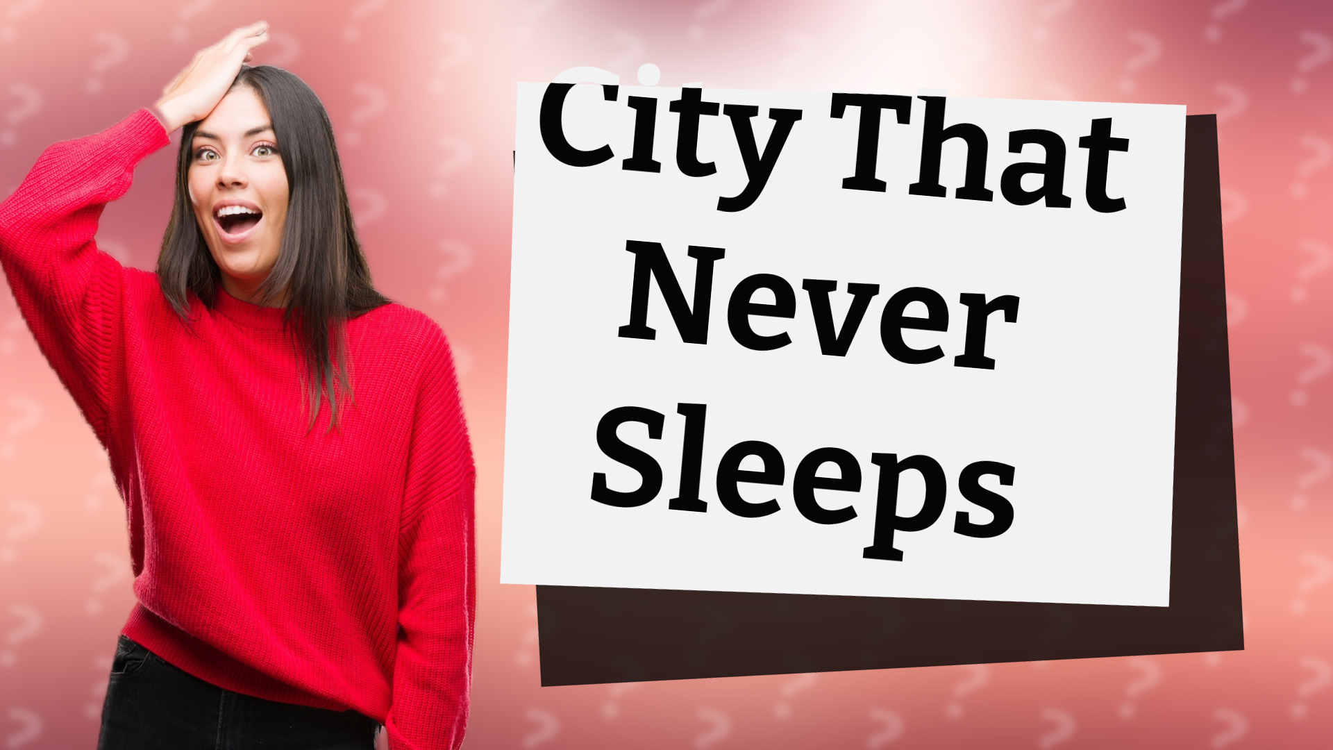 City That Never Sleeps