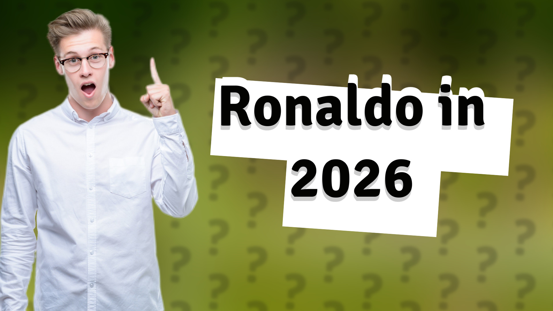 Ronaldo in 2026