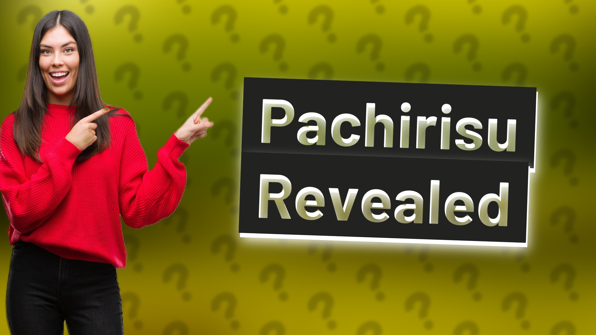 Pachirisu Revealed