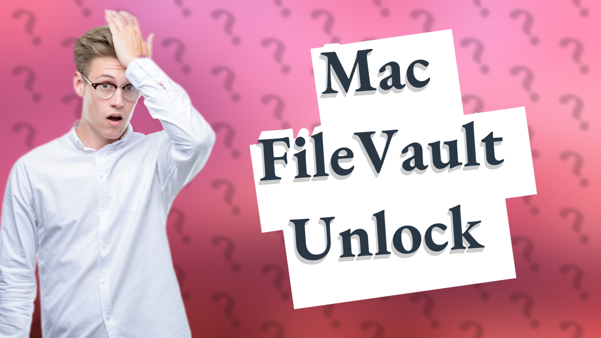 Mac FileVault Unlock