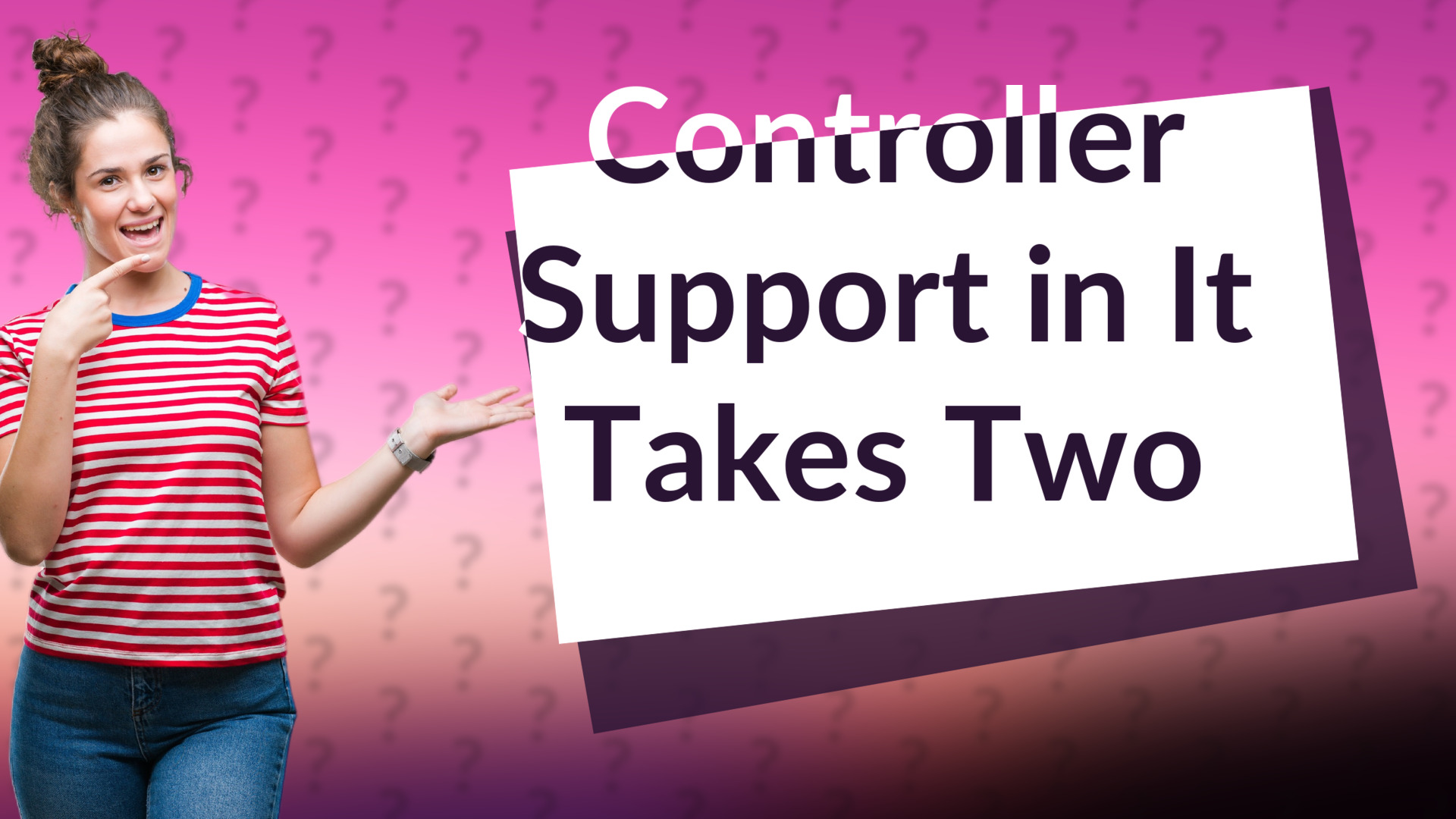 Controller Support in It Takes Two