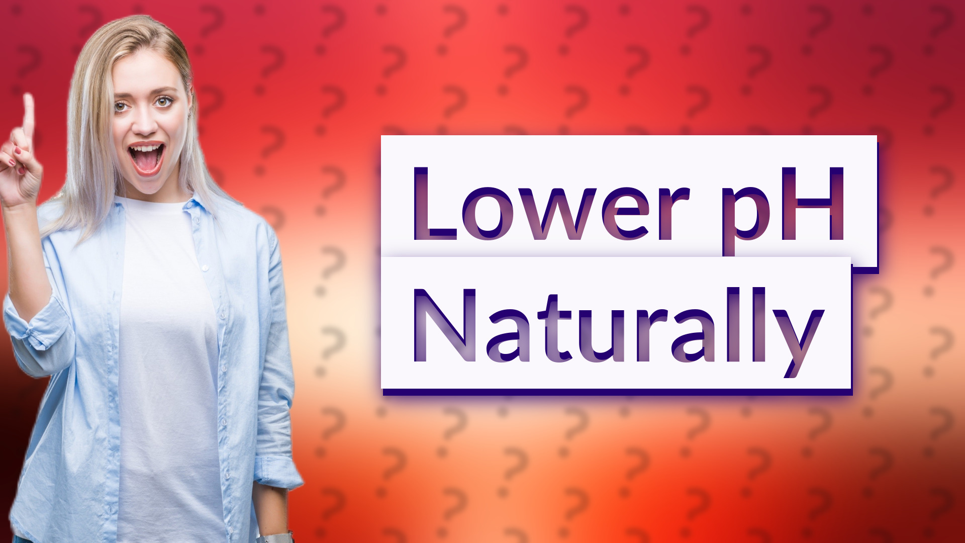 Lower pH Naturally