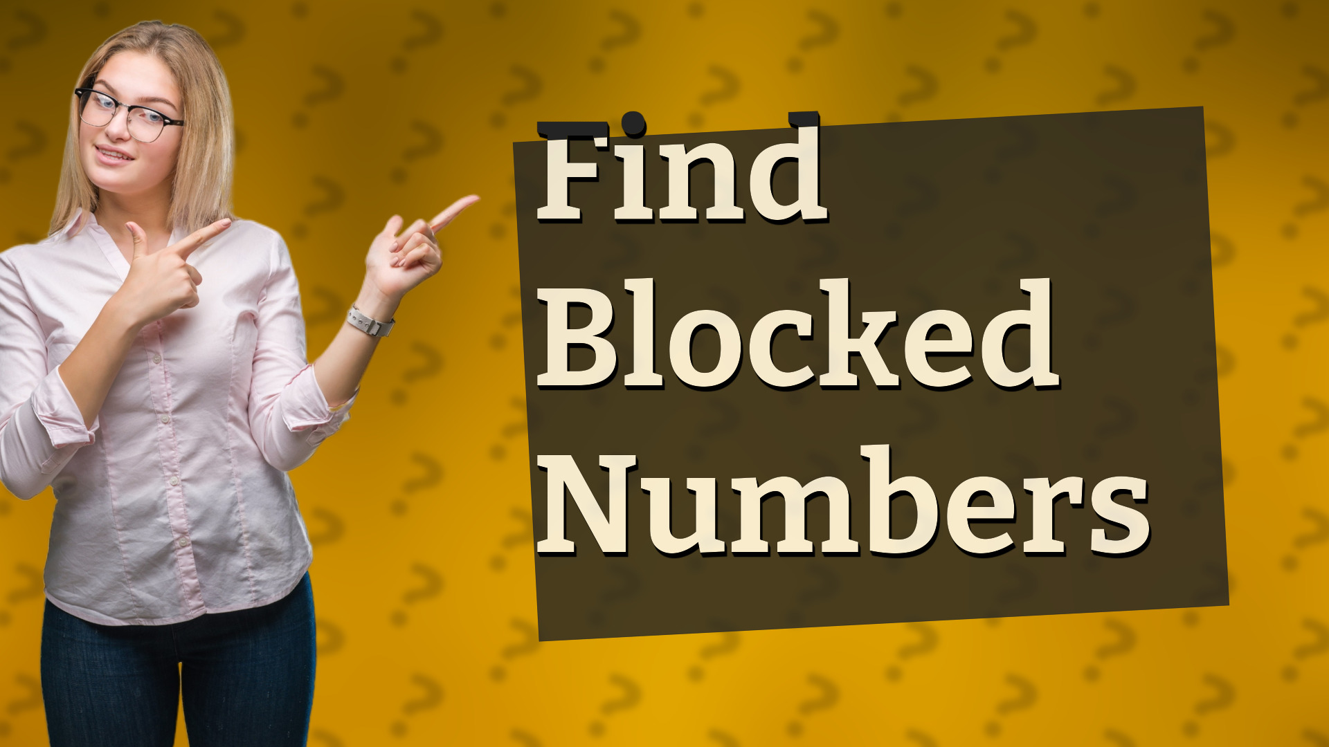 Find Blocked Numbers