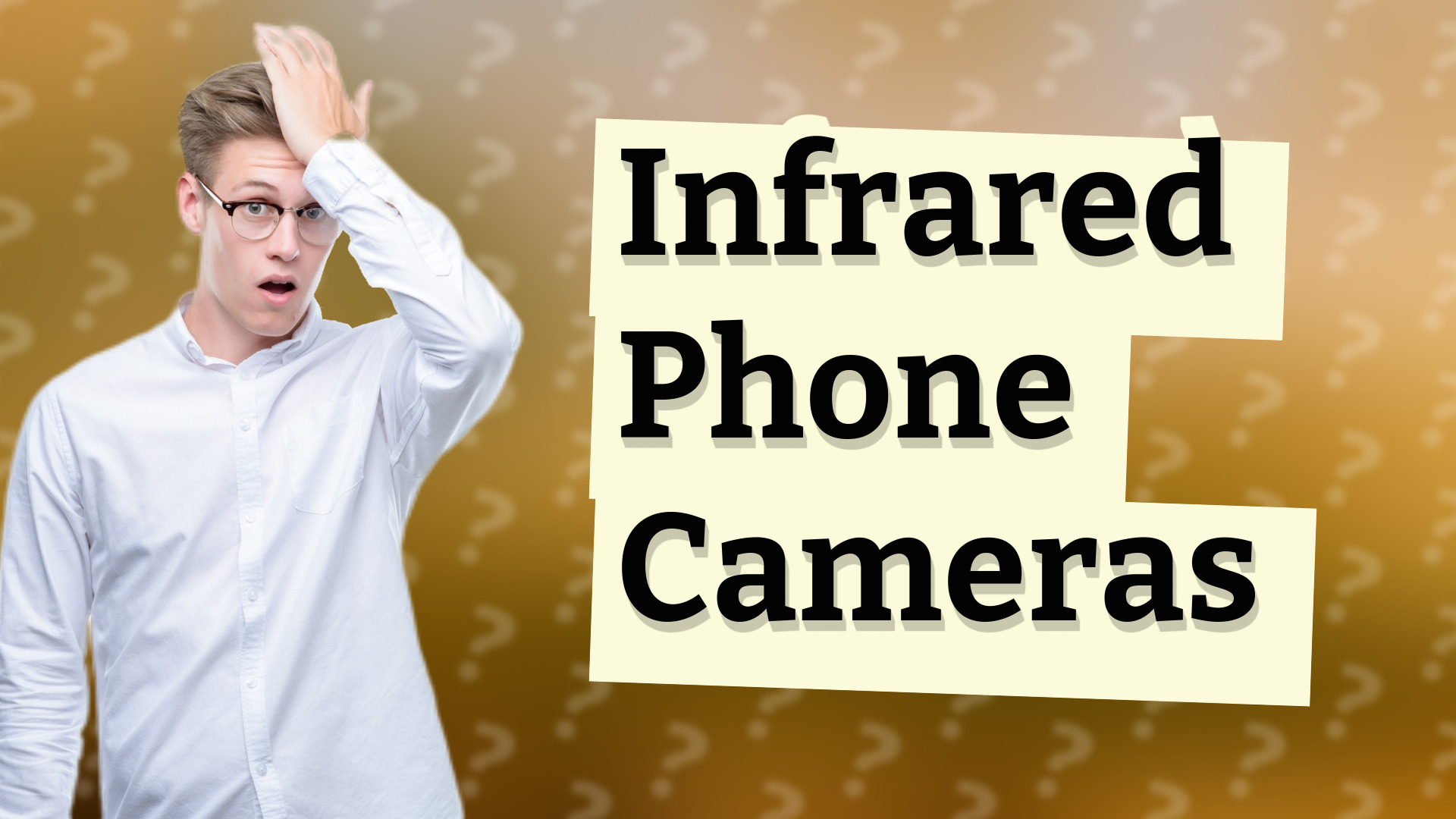 Infrared Phone Cameras