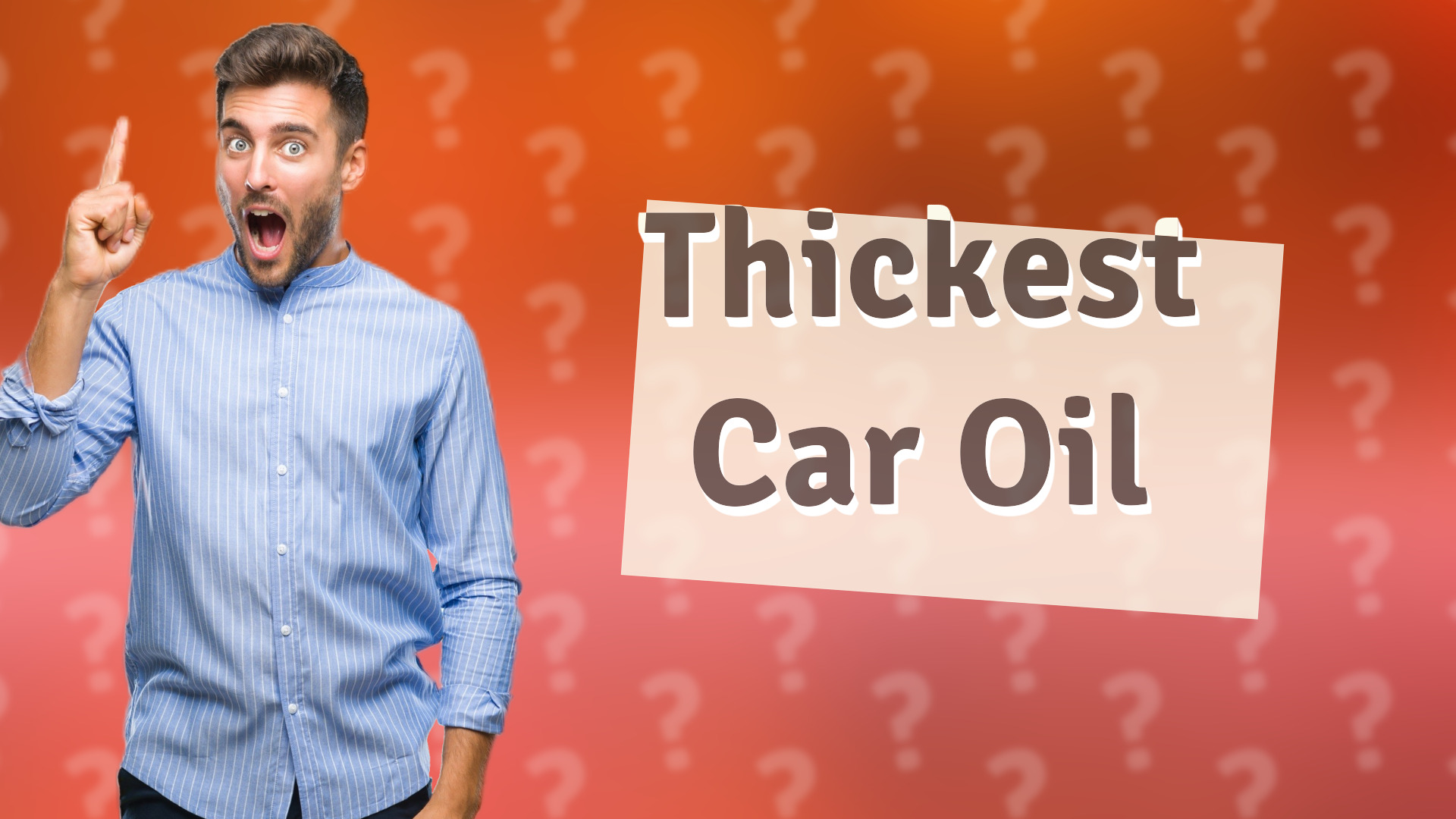 Thickest Car Oil