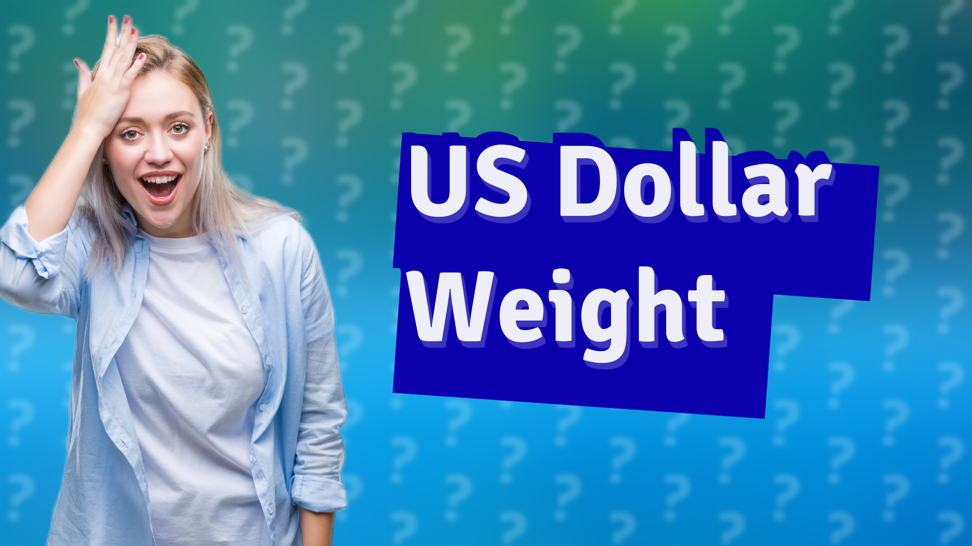 US Dollar Weight