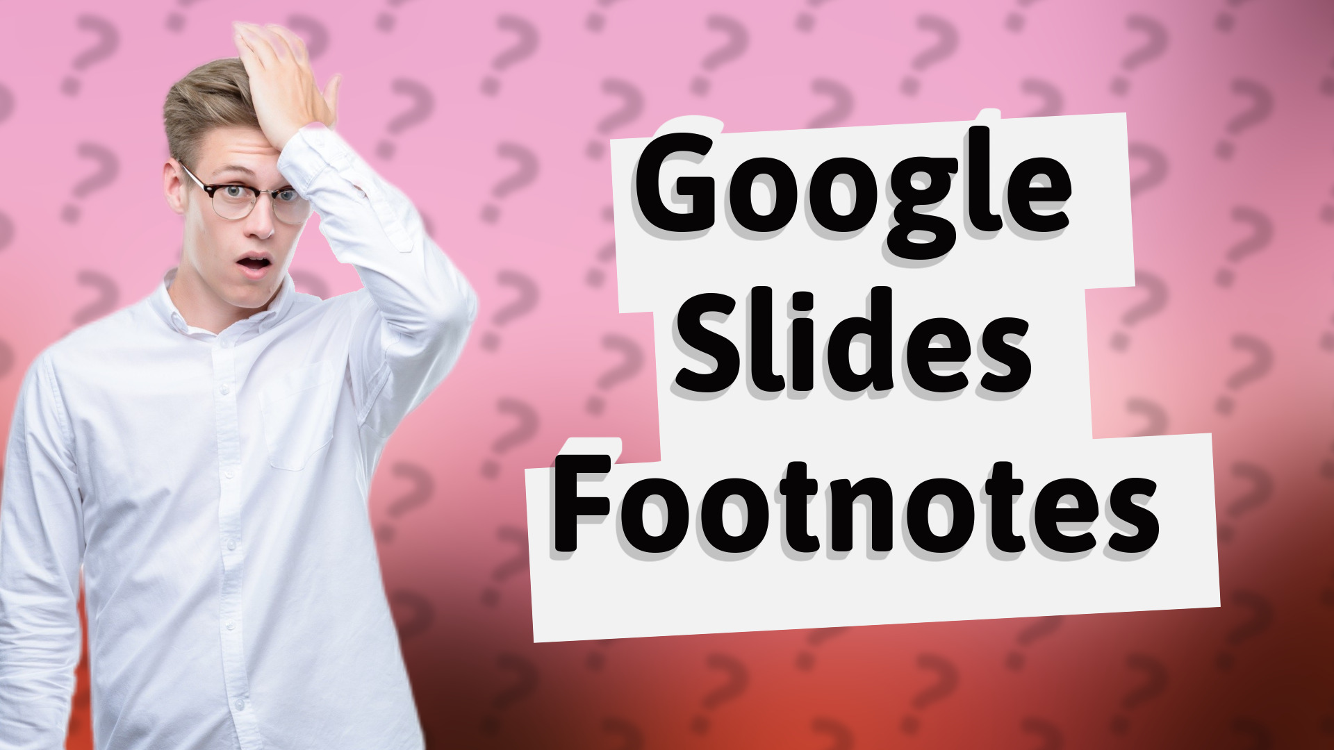 Google Slides Footnotes