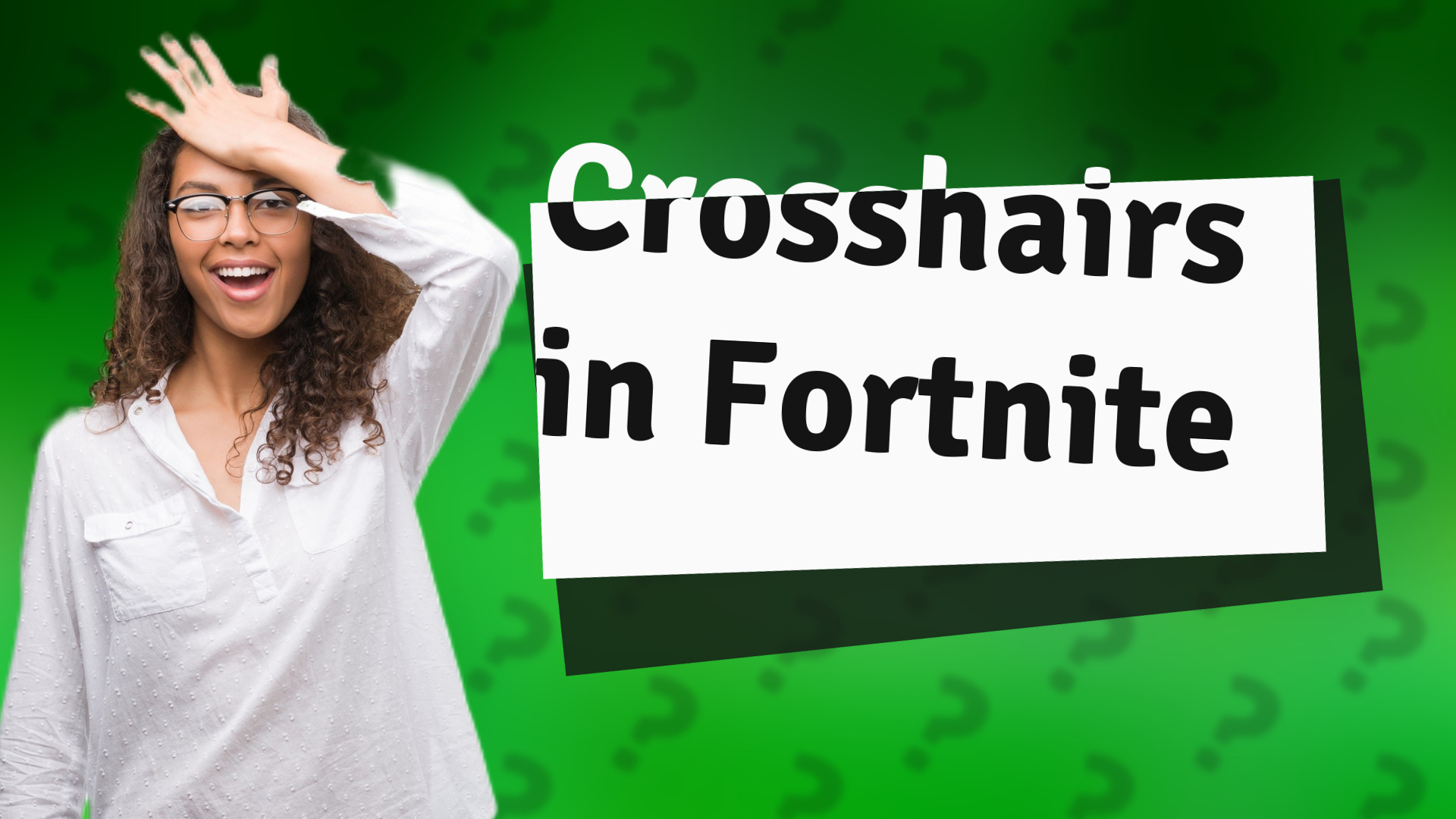 Crosshairs in Fortnite
