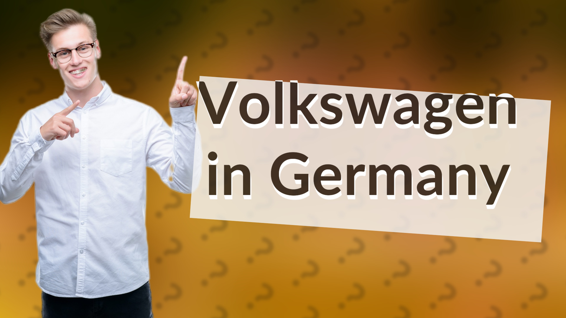 Volkswagen in Germany