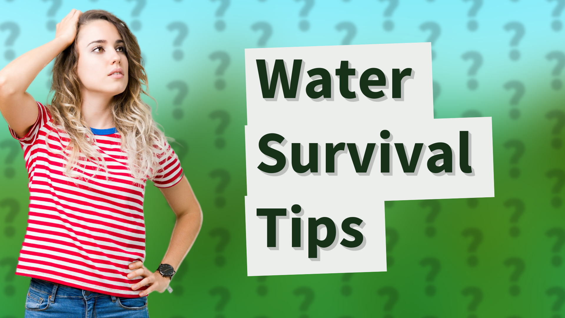 Water Survival Tips