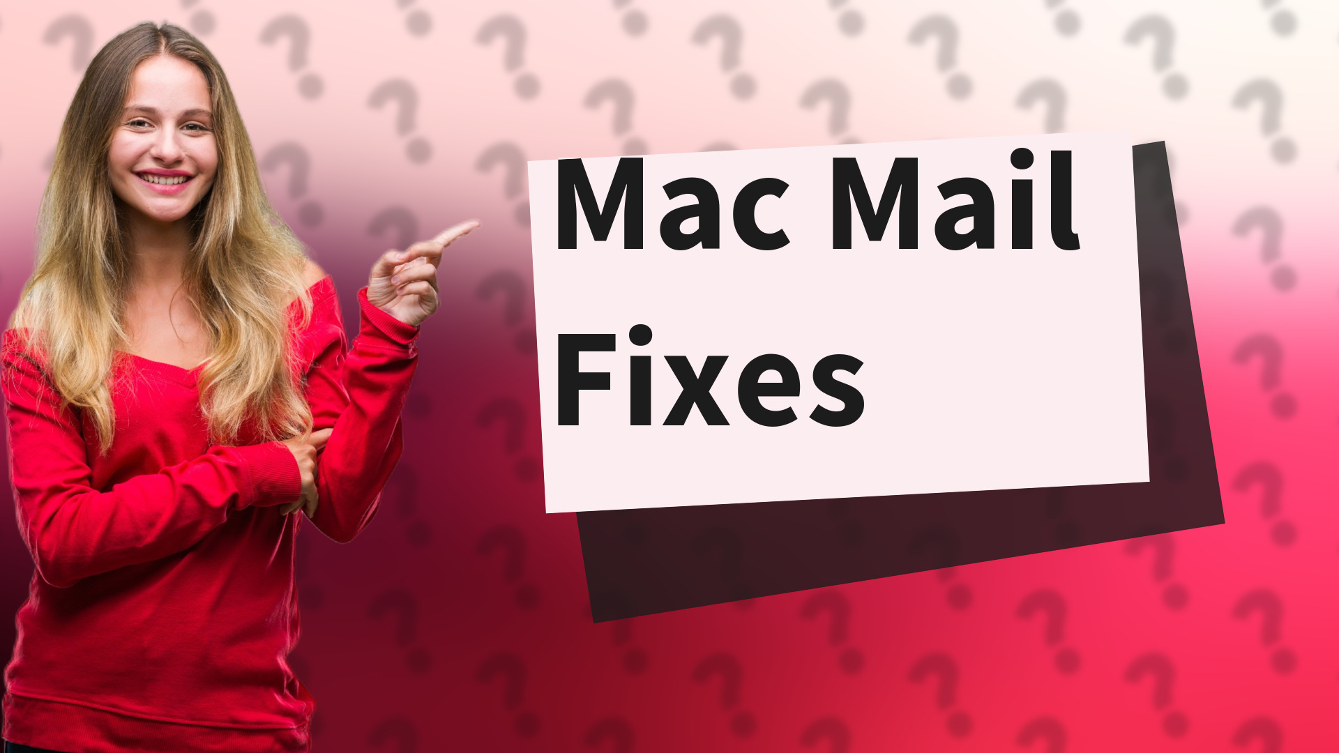 Mac Mail Fixes