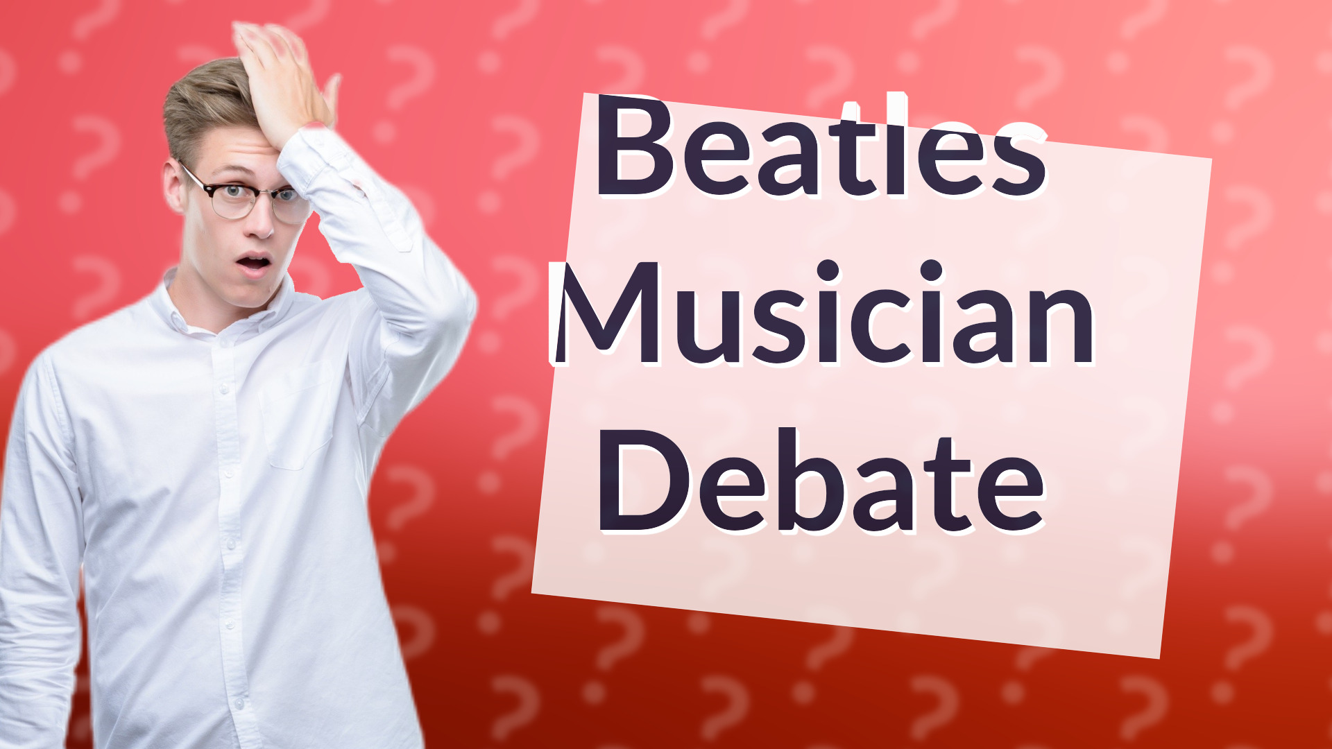 Beatles Musician Debate