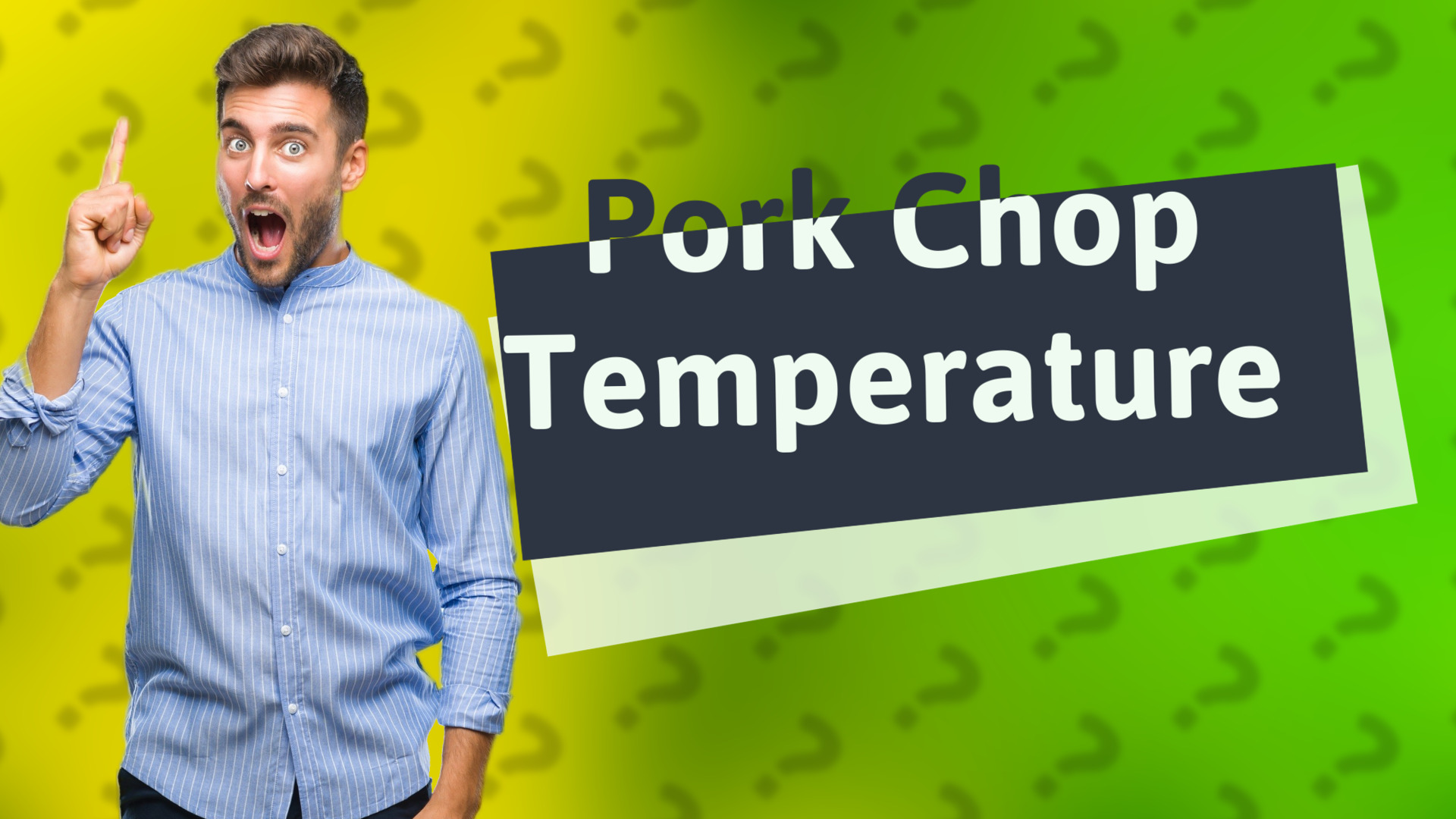Pork Chop Temperature