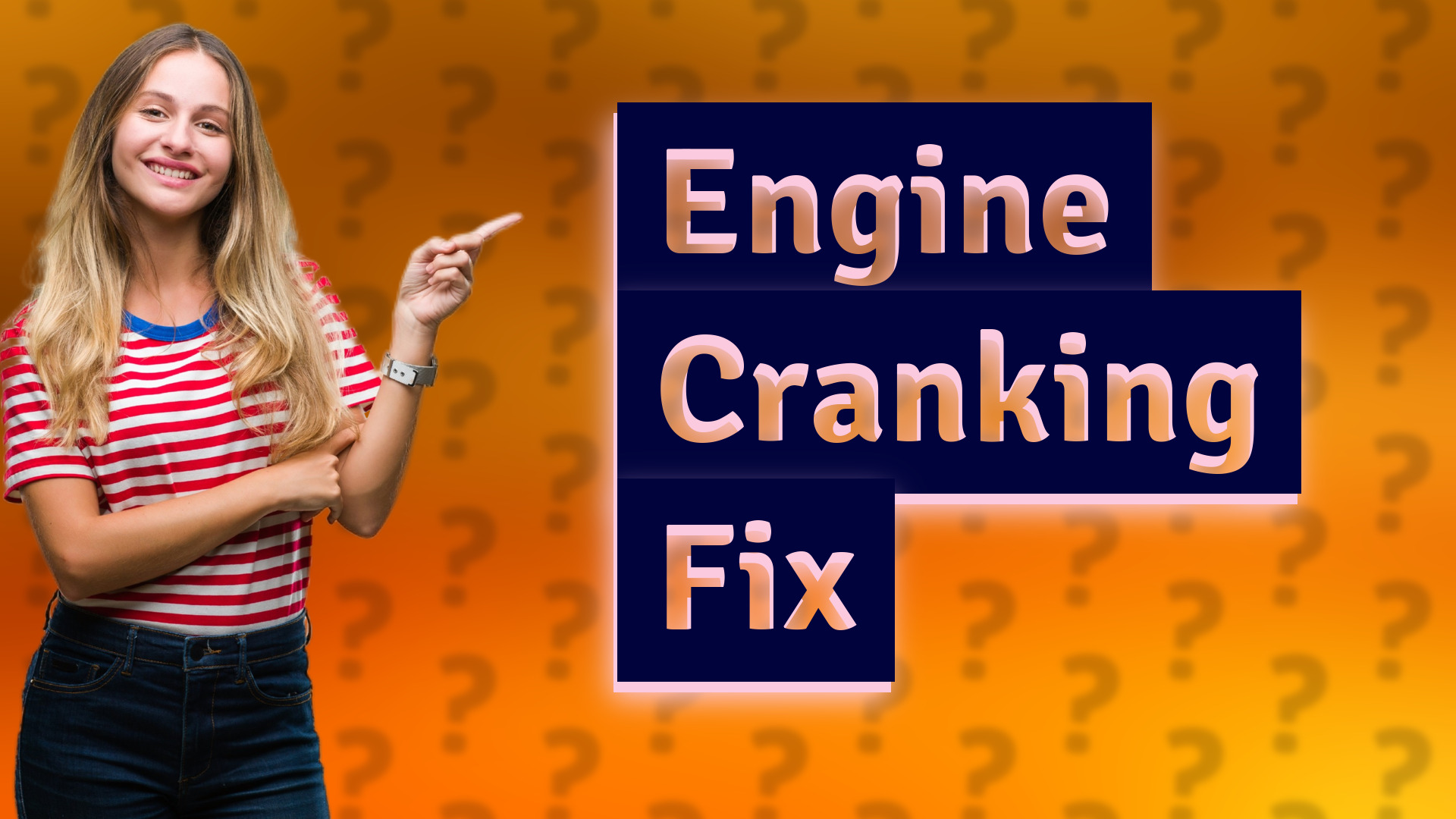 Engine Cranking Fix