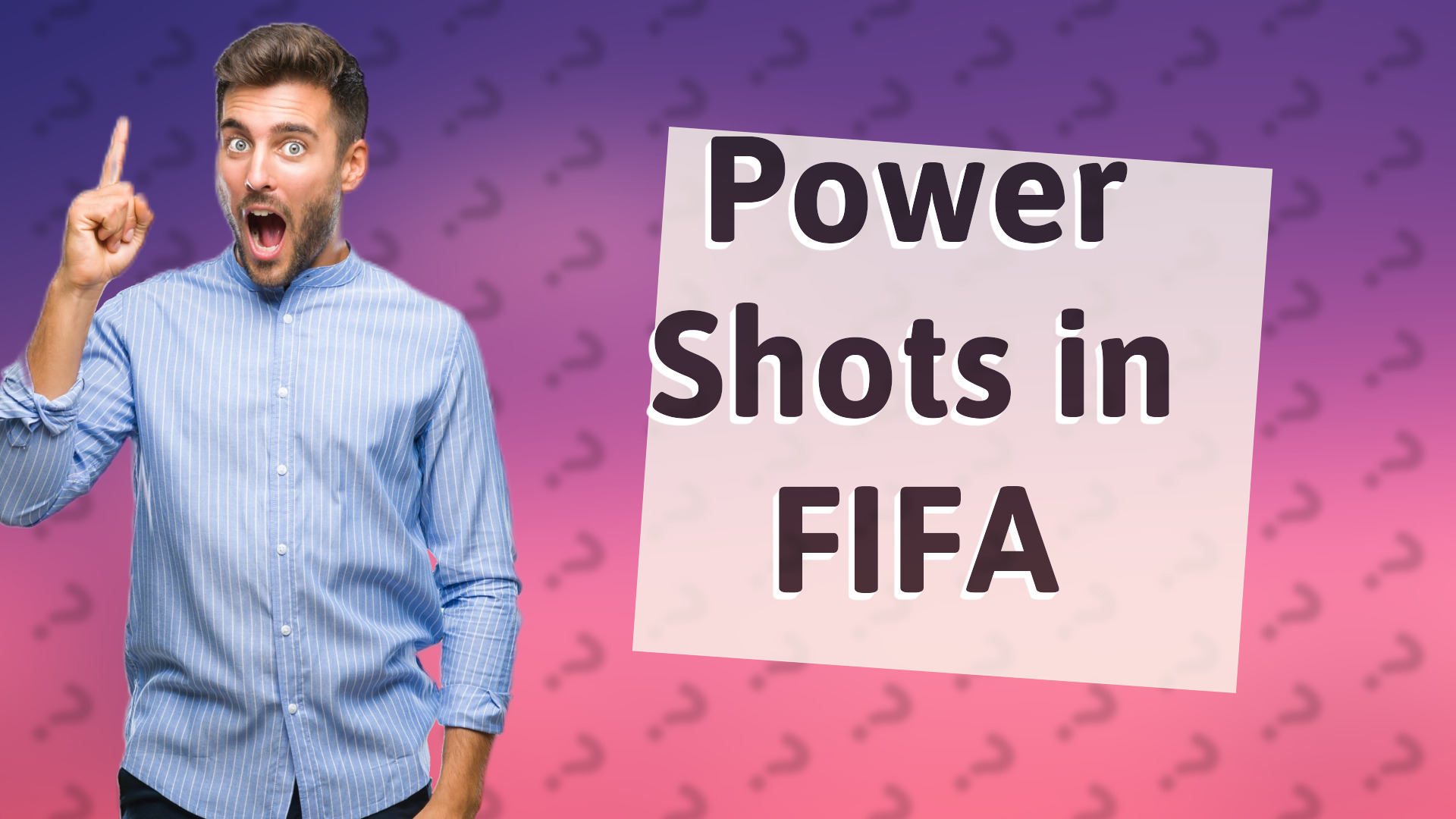 Power Shots in FIFA