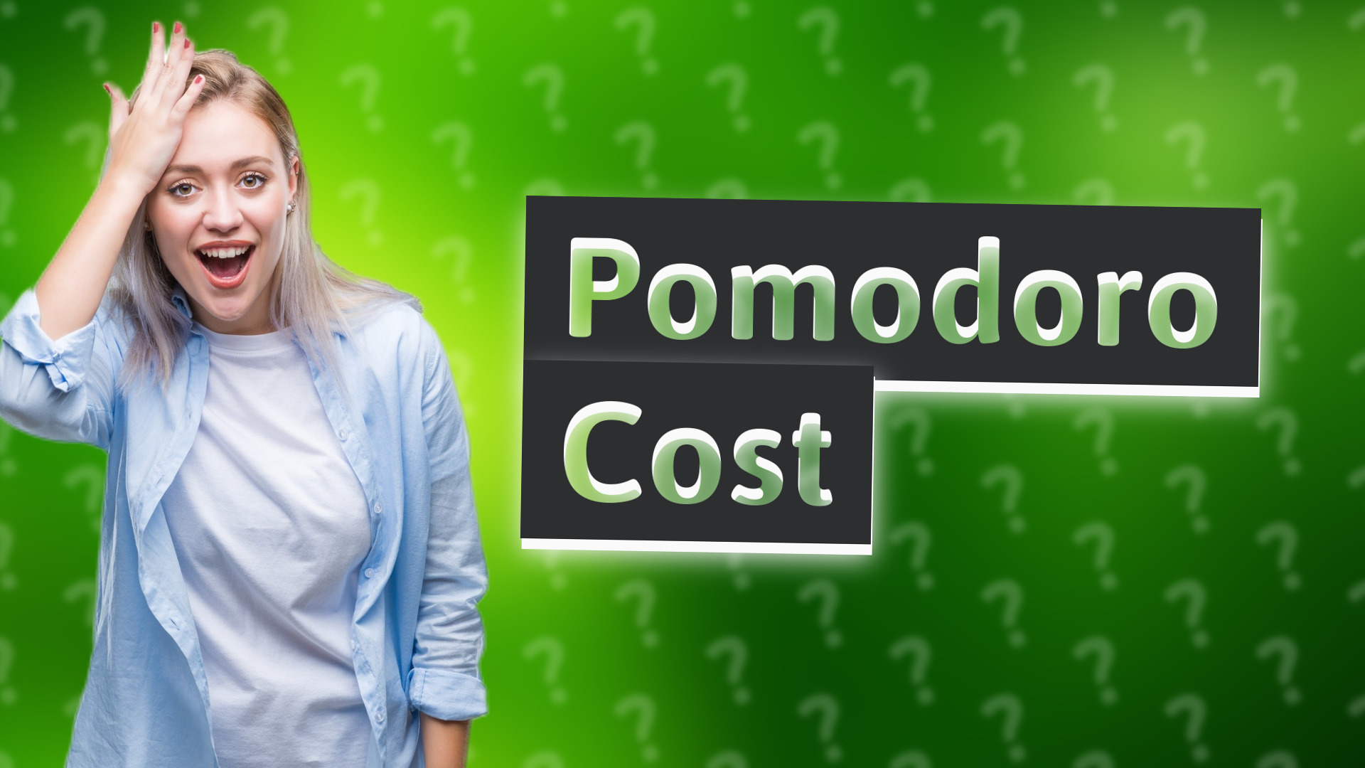Pomodoro Cost