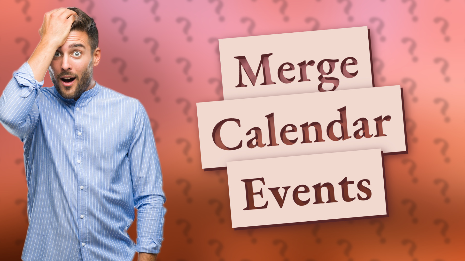 Merge Calendar Events