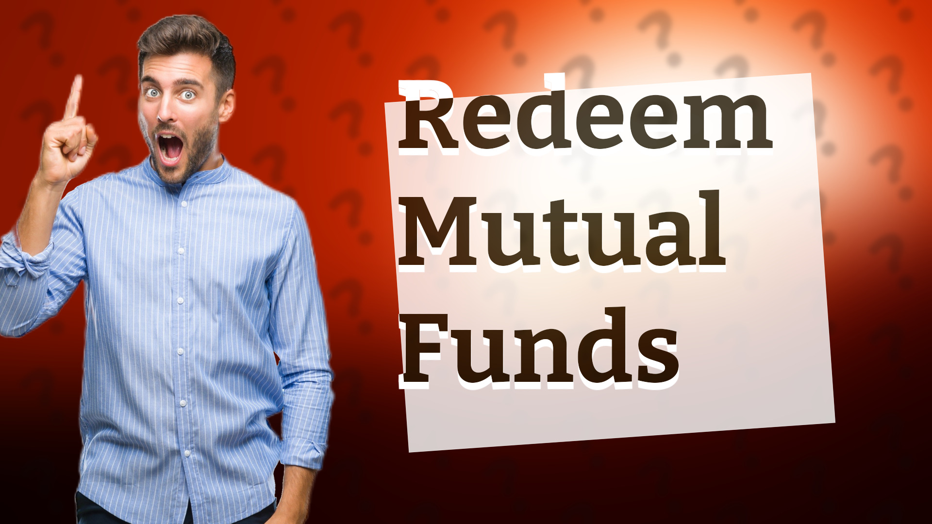 Redeem Mutual Funds