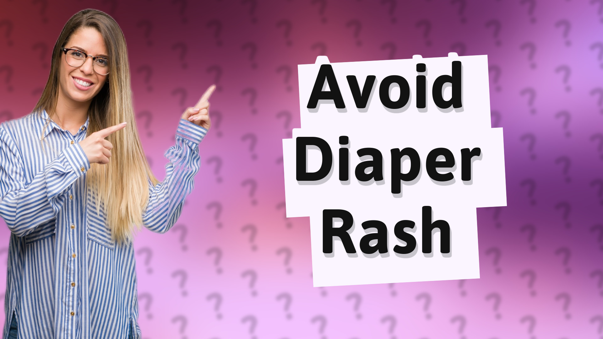 Avoid Diaper Rash