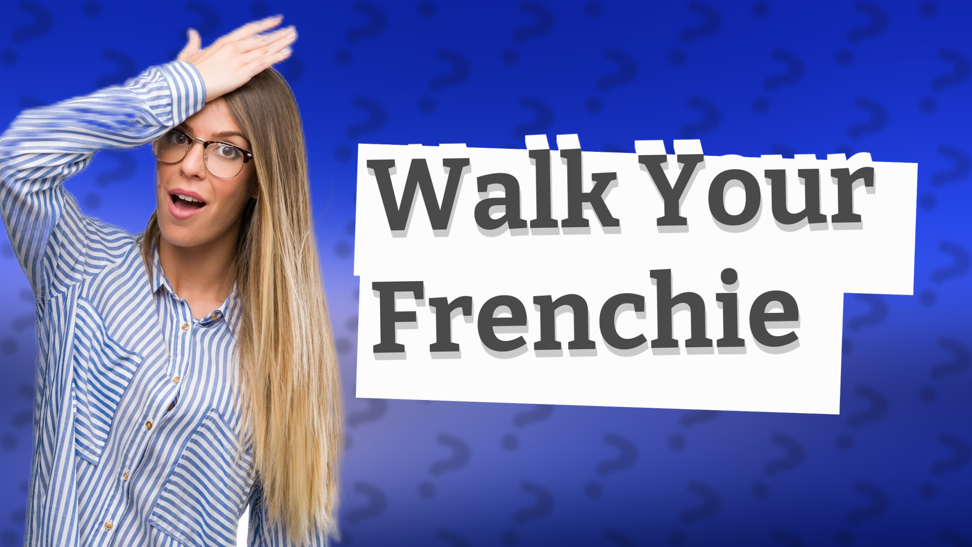 Walk Your Frenchie
