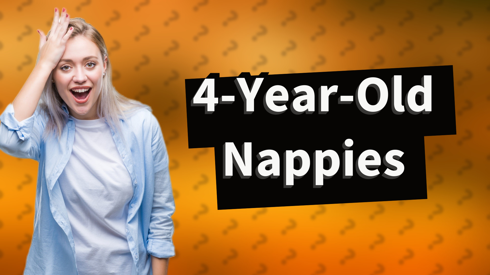 4-Year-Old Nappies